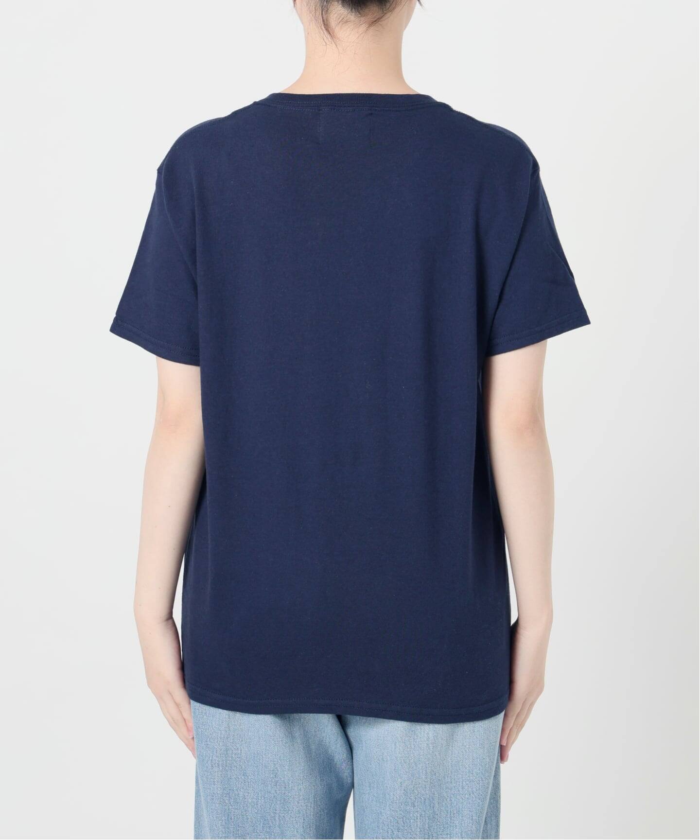 IENA レーヨン　カットソー　ネイビー ADULT ORIENTED ROBES × IENA S/S/ TEE（Tシャツ／カットソー）｜IENA