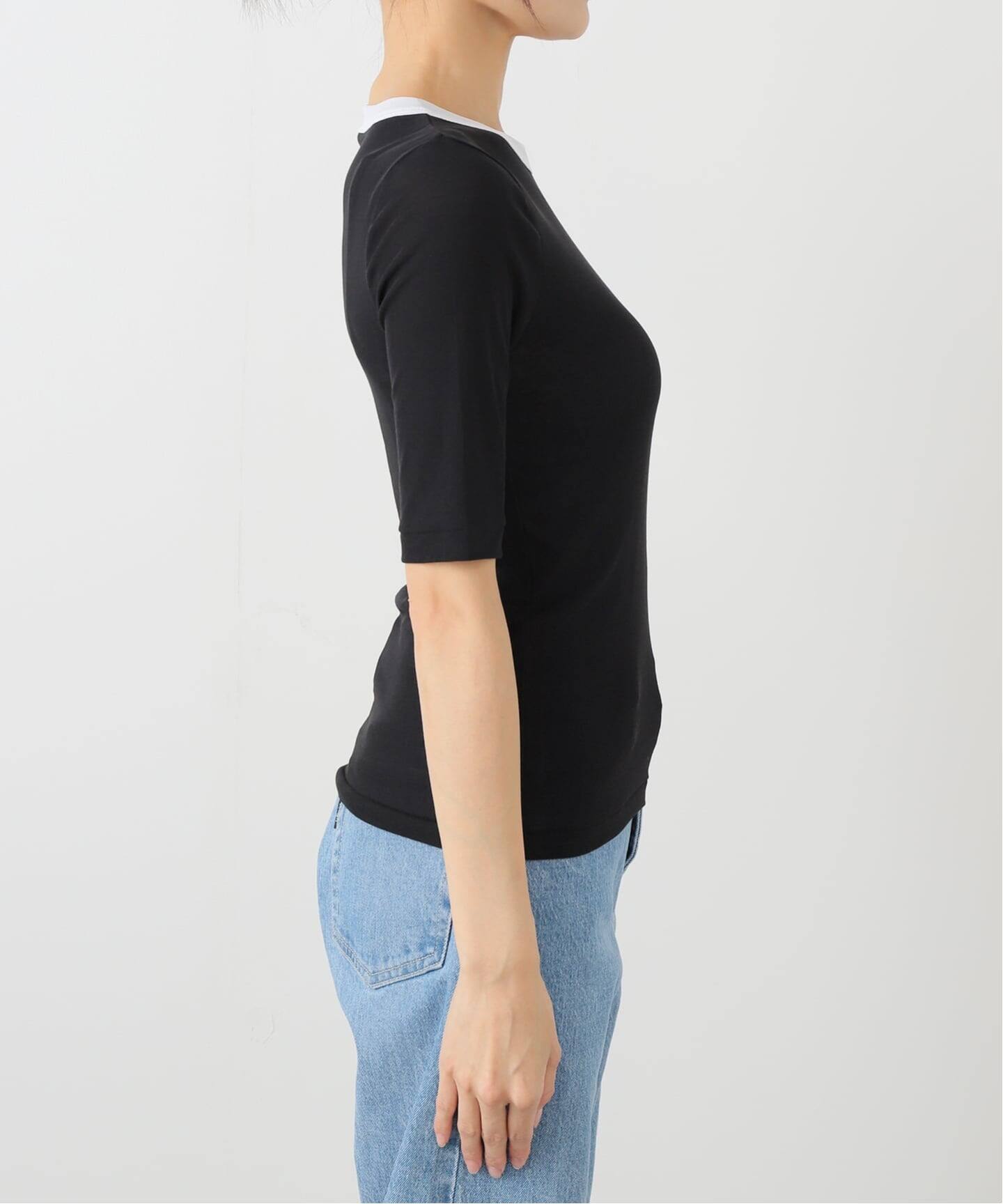 babaco/ババコ Twisted cotton T BA01-CR66（Tシャツ／カットソー