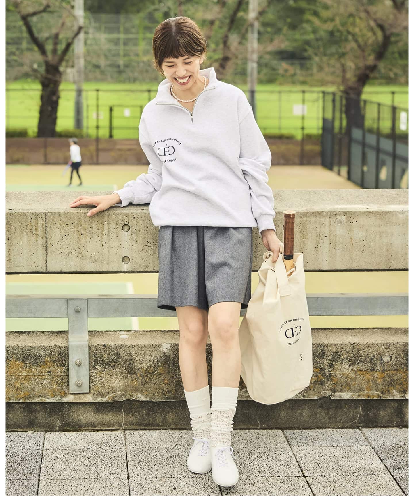 ADULT ORIENTED ROBES × IENA ZIP UP SWEAT（スウェット）｜IENA