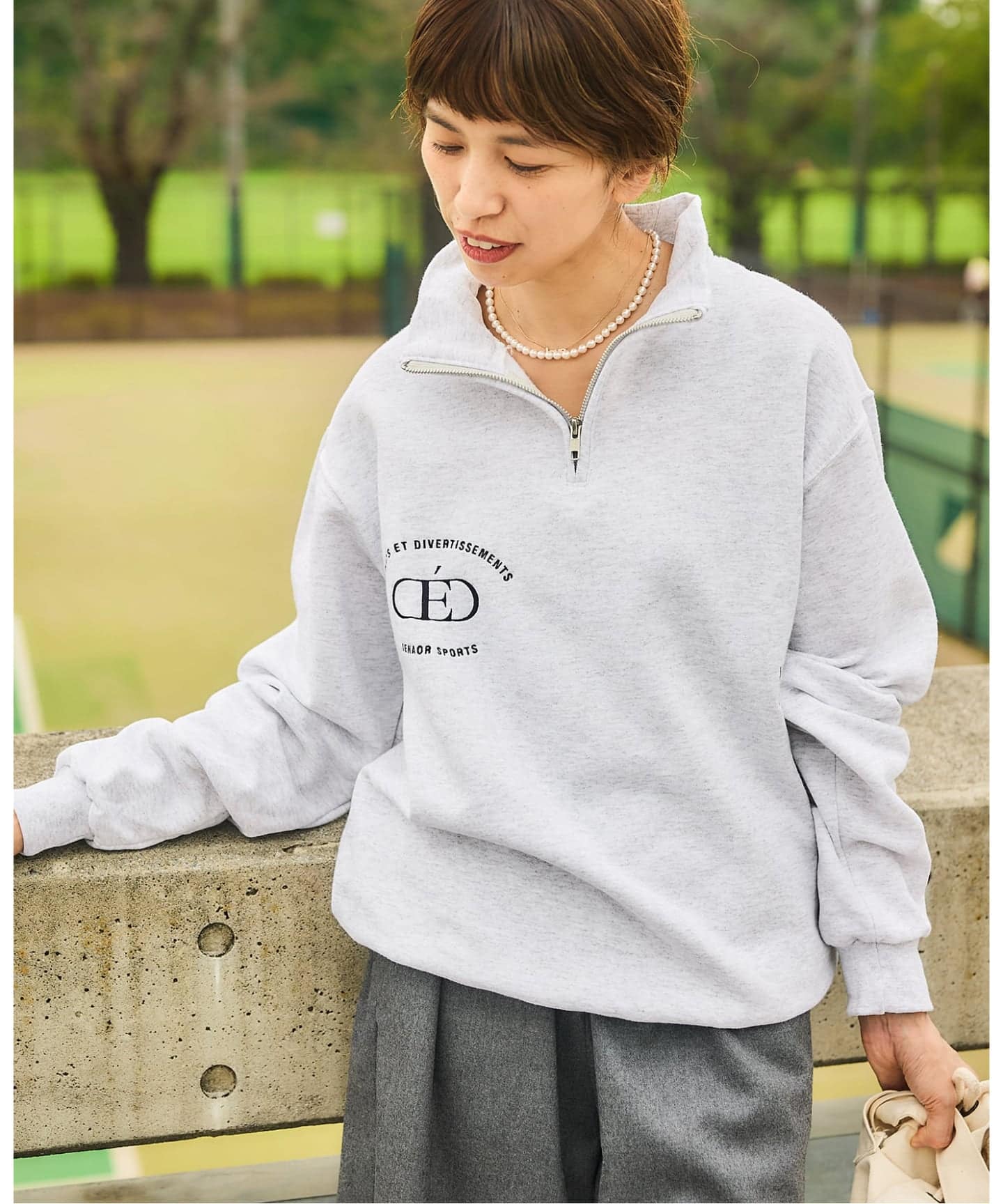 ADULT ORIENTED ROBES × IENA ZIP UP SWEAT（スウェット）｜IENA