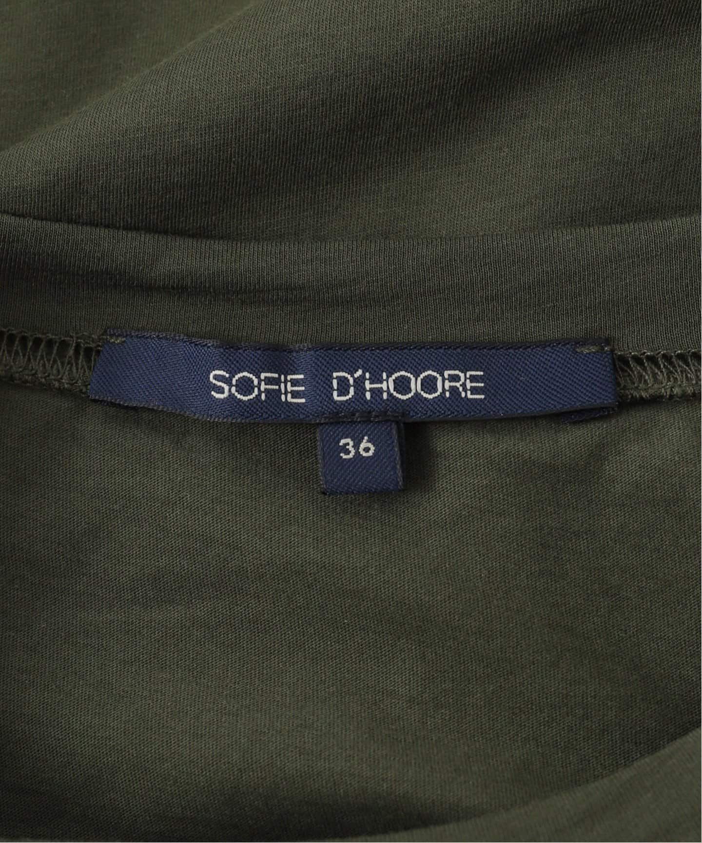 SOFIE D'HOORE/ソフィードール TOLEDO Tシャツ TOLEDO-JCO（T
