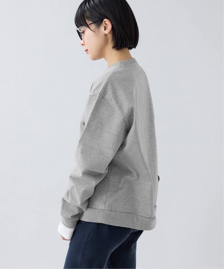A.P.C./アーペーセー 別注 ロゴプリント 裏毛ロングスリーブシャツ（T  