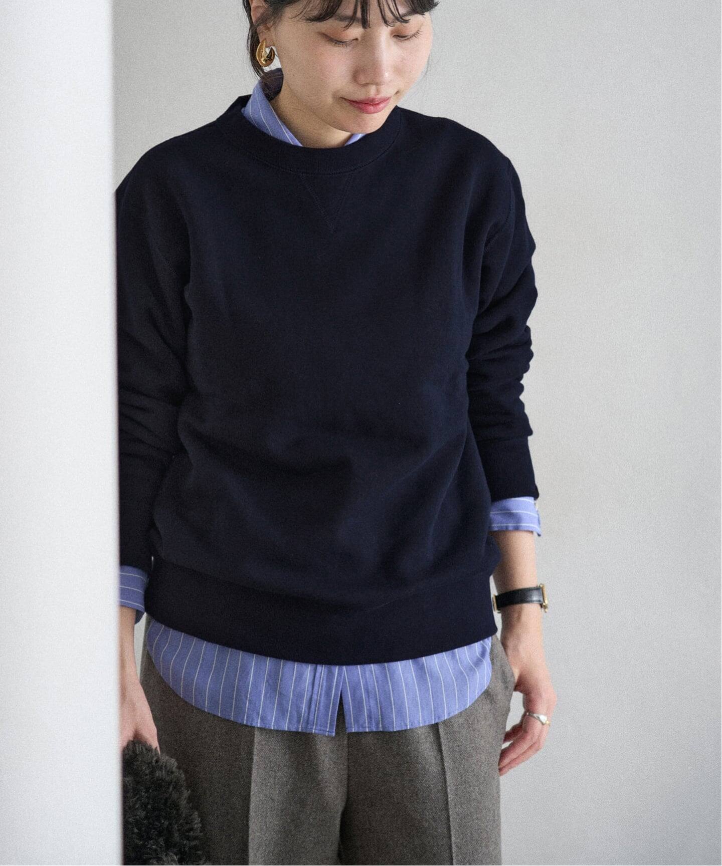 LOOPWHEELER for LOWERCASE 別注 C/N SWEAT/スウェット（スウェット