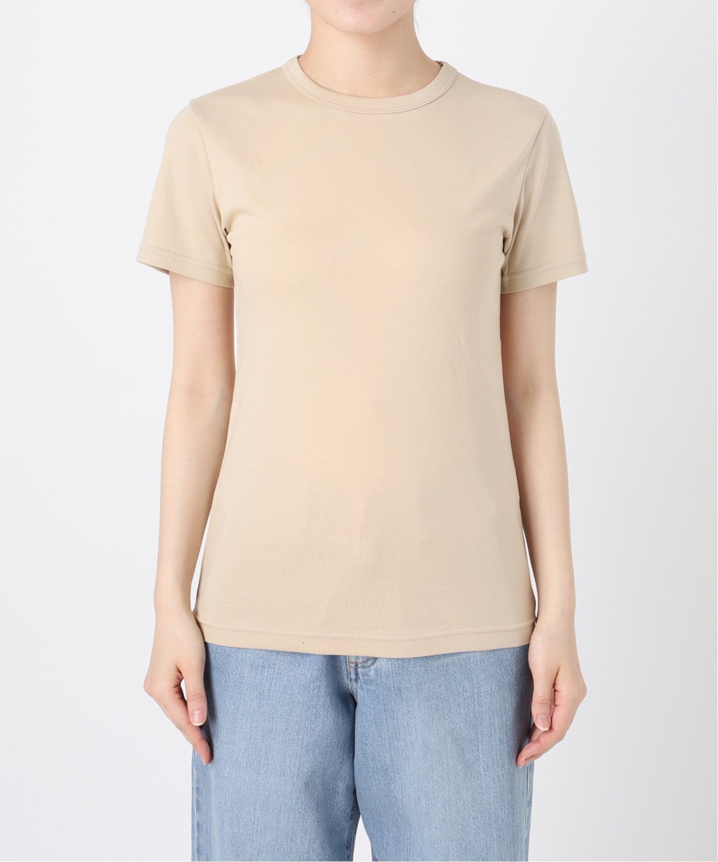 ATON/エイトン 別注 SUVIN FRAISE ショートスリーブ Tシャツ（T