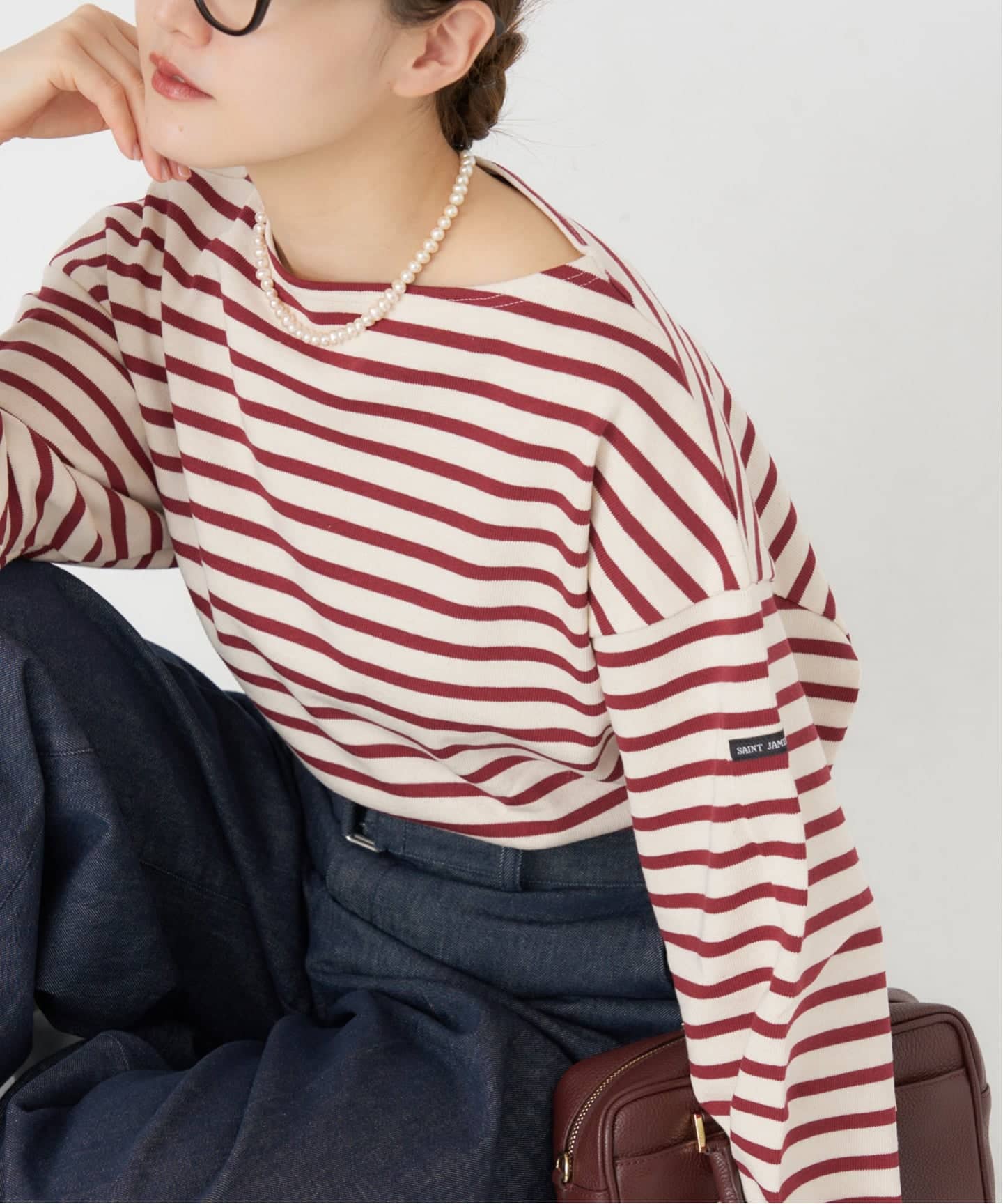 IENA✳︎ SAINT JAMESセントジェームス OUESSANT LOOSE SAINT JAMES/セントジェームス】OUESSANT LOOSE ウエッソン