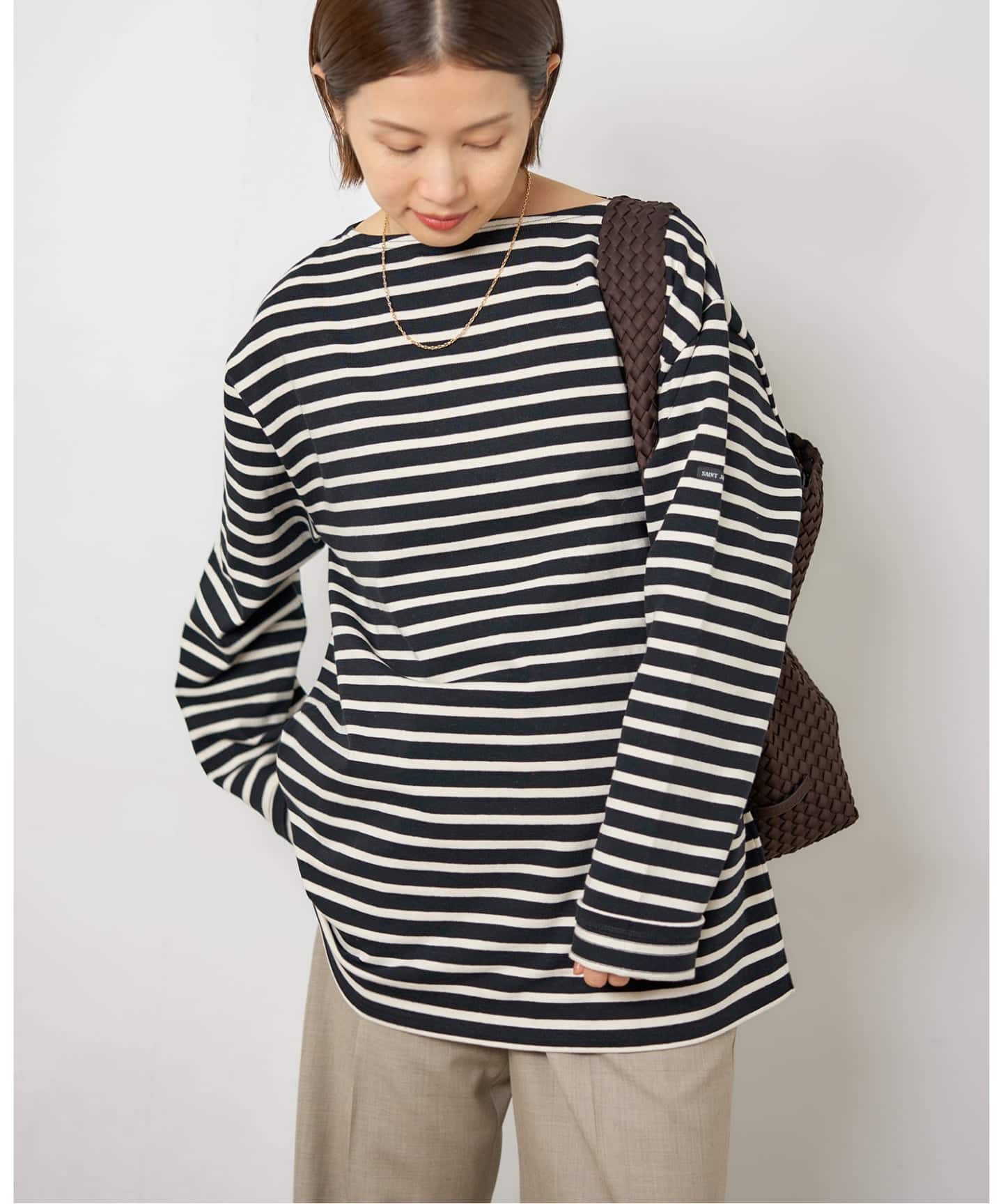 美品IENA SAINT JAMES OUESSANT ボーダー　T5 SAINT JAMES / セントジェームス】 OUESSANT / ウェッソン