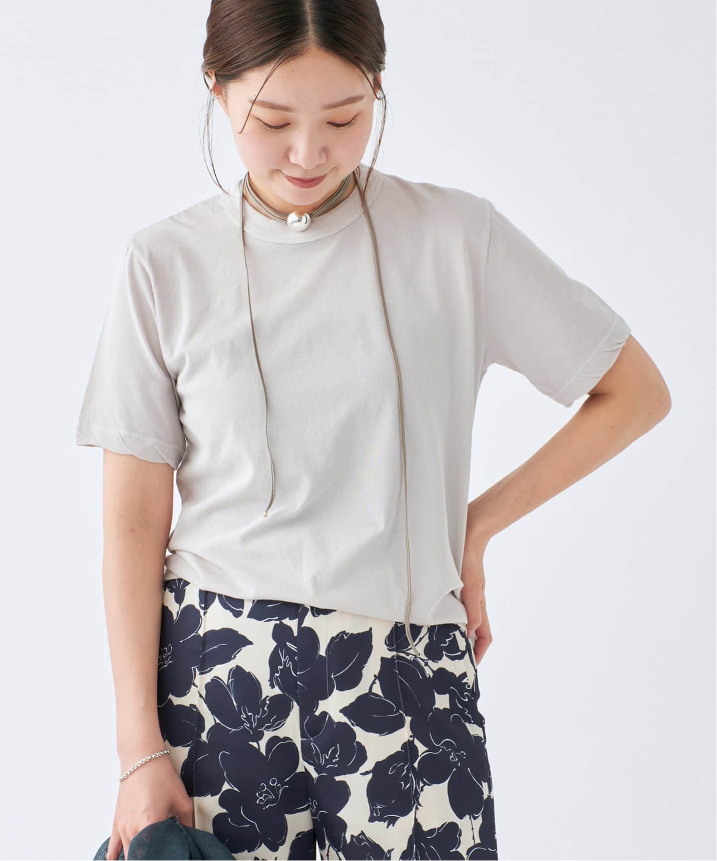 ATON/エイトン 別注 FRESCA SINGLE JERSEY Tシャツ（Tシャツ