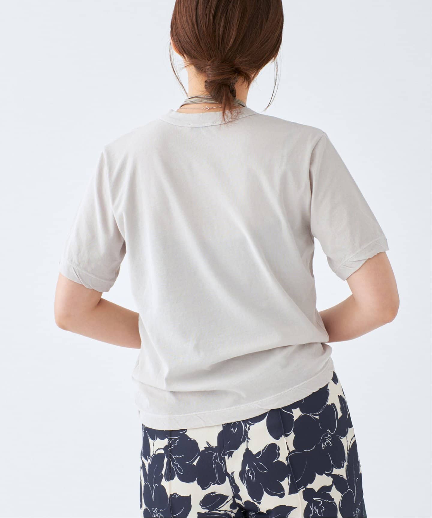 ATON/エイトン 別注 FRESCA SINGLE JERSEY Tシャツ（Tシャツ