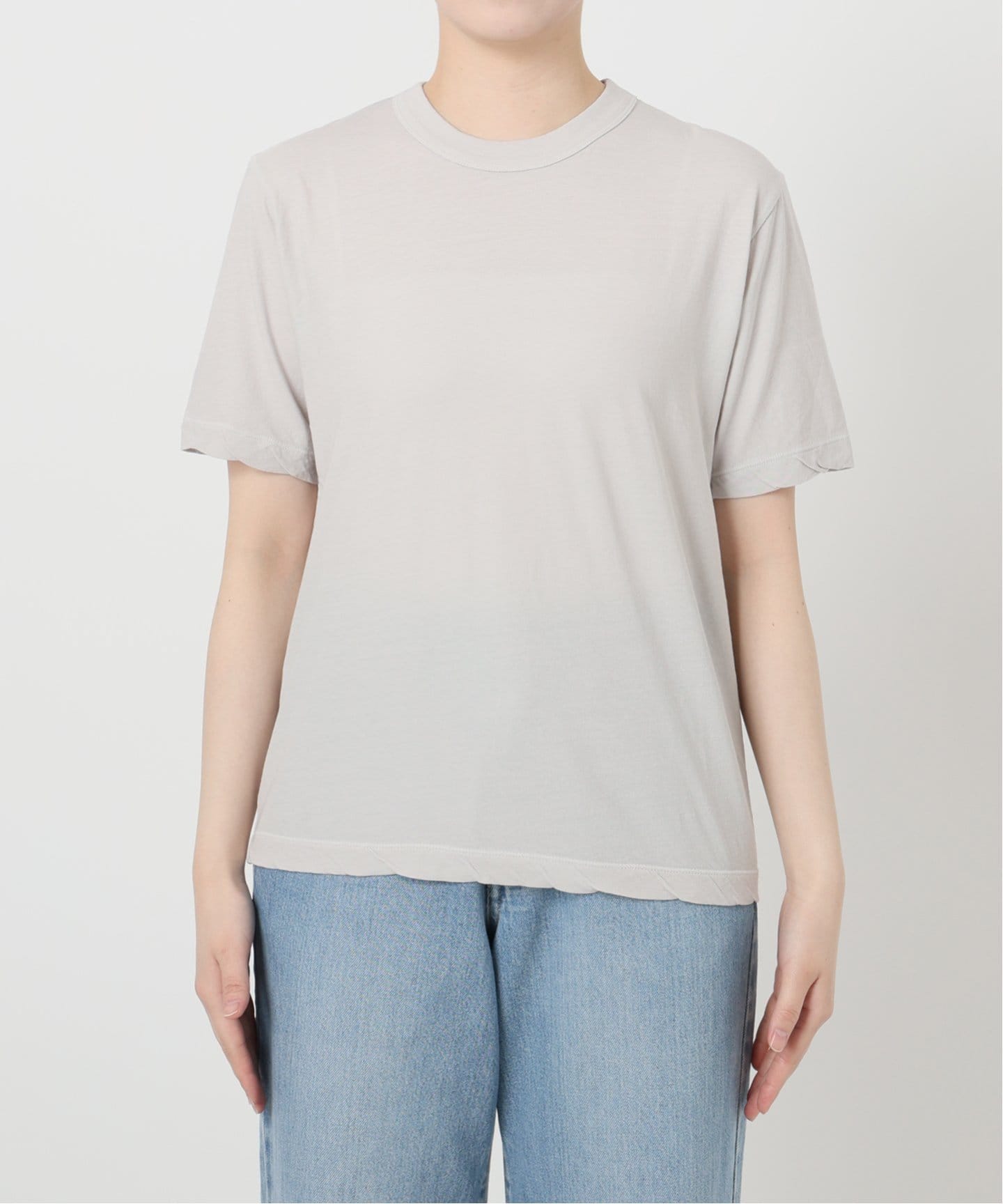 IENA/ イエナ ATON Tシャツ ATON/エイトン 別注 FRESCA SINGLE JERSEY Tシャツ（Tシャツ