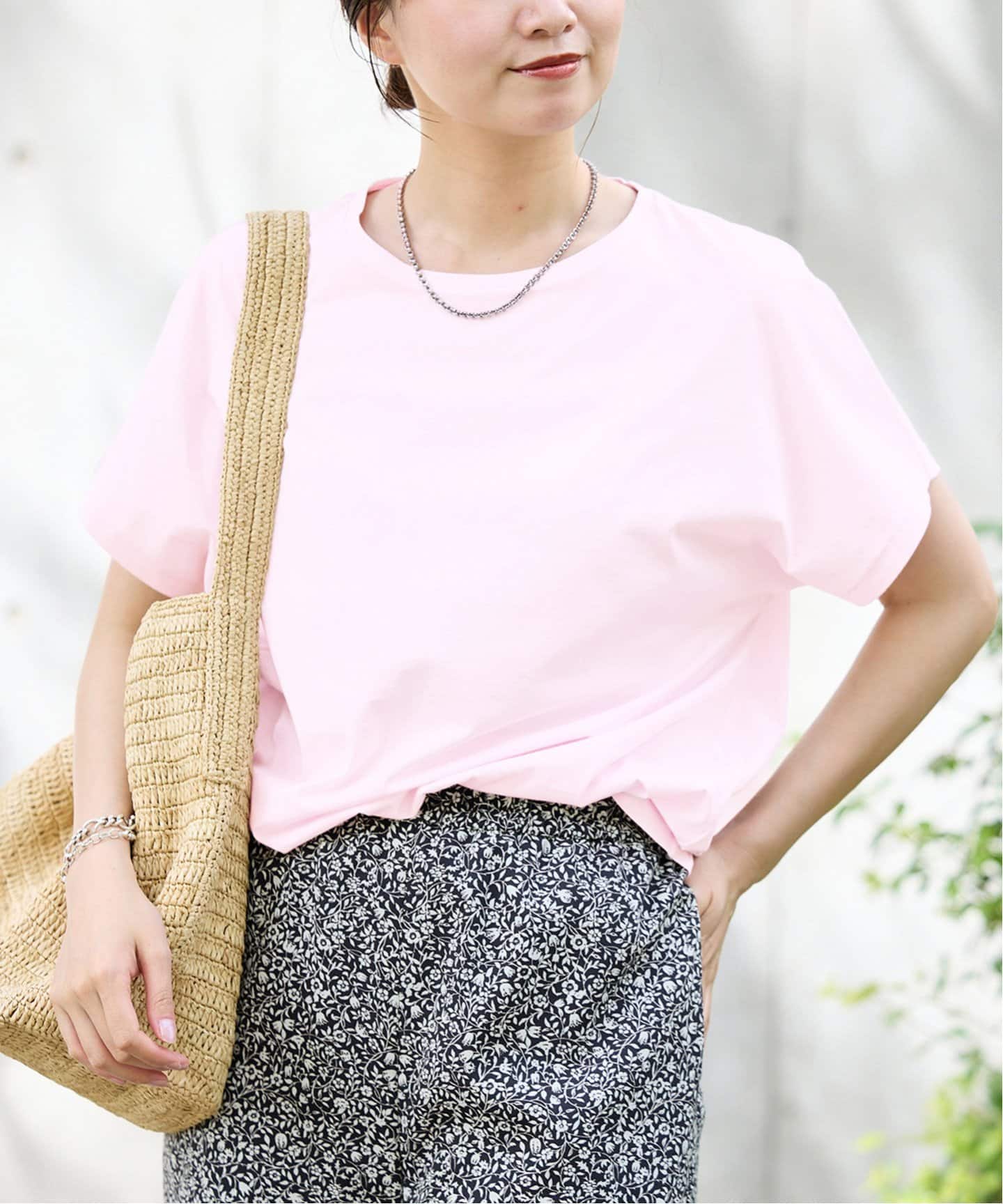 ATON/エイトン SUVIN 60/2 CAP SLEEVE TEE Tシャツ（Tシャツ