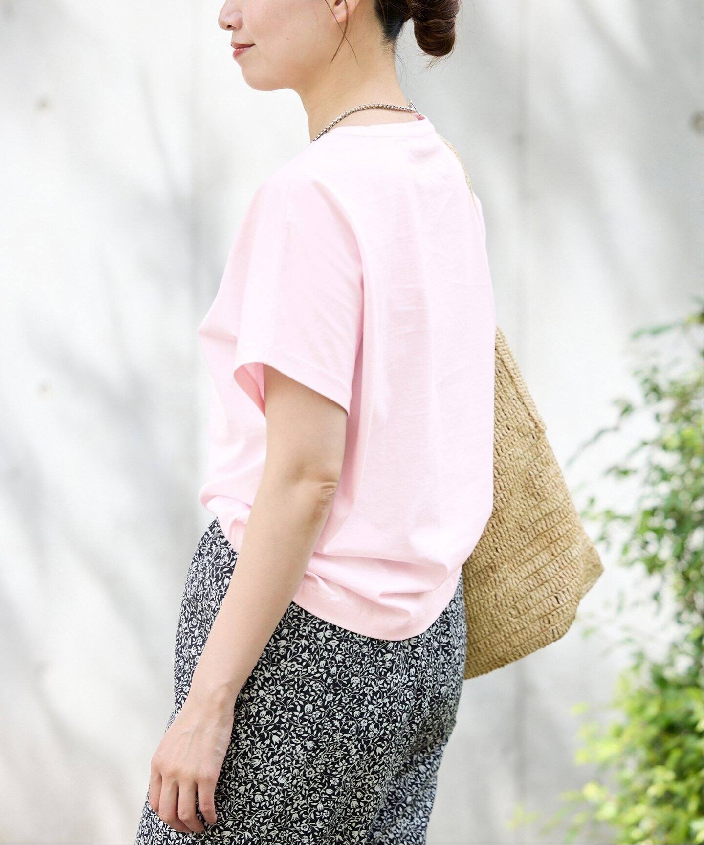 ATON/エイトン SUVIN 60/2 CAP SLEEVE TEE Tシャツ（Tシャツ