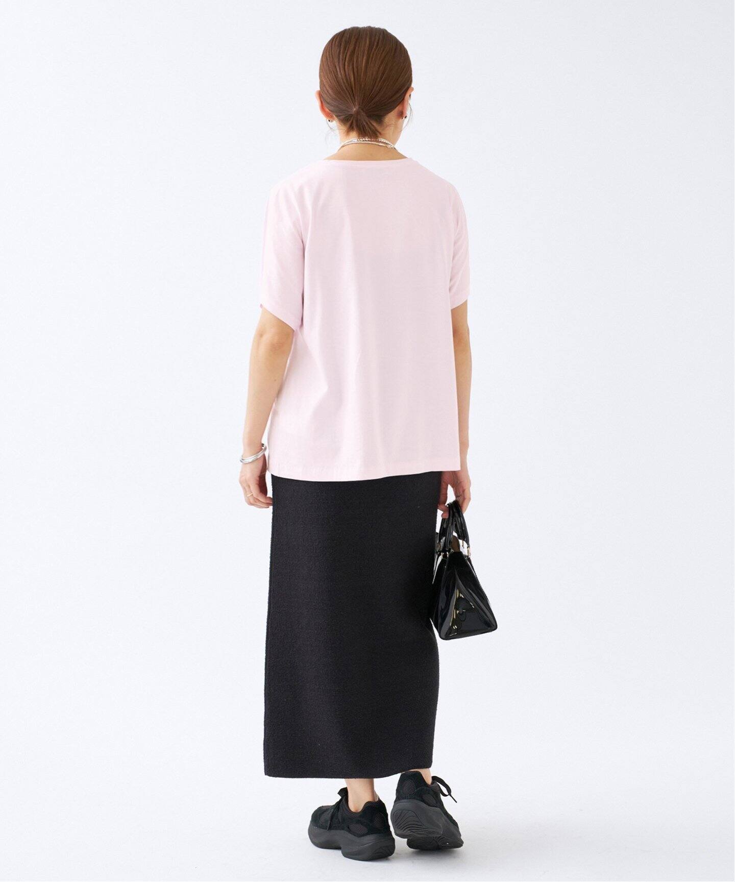 ATON/エイトン SUVIN 60/2 CAP SLEEVE TEE Tシャツ（Tシャツ