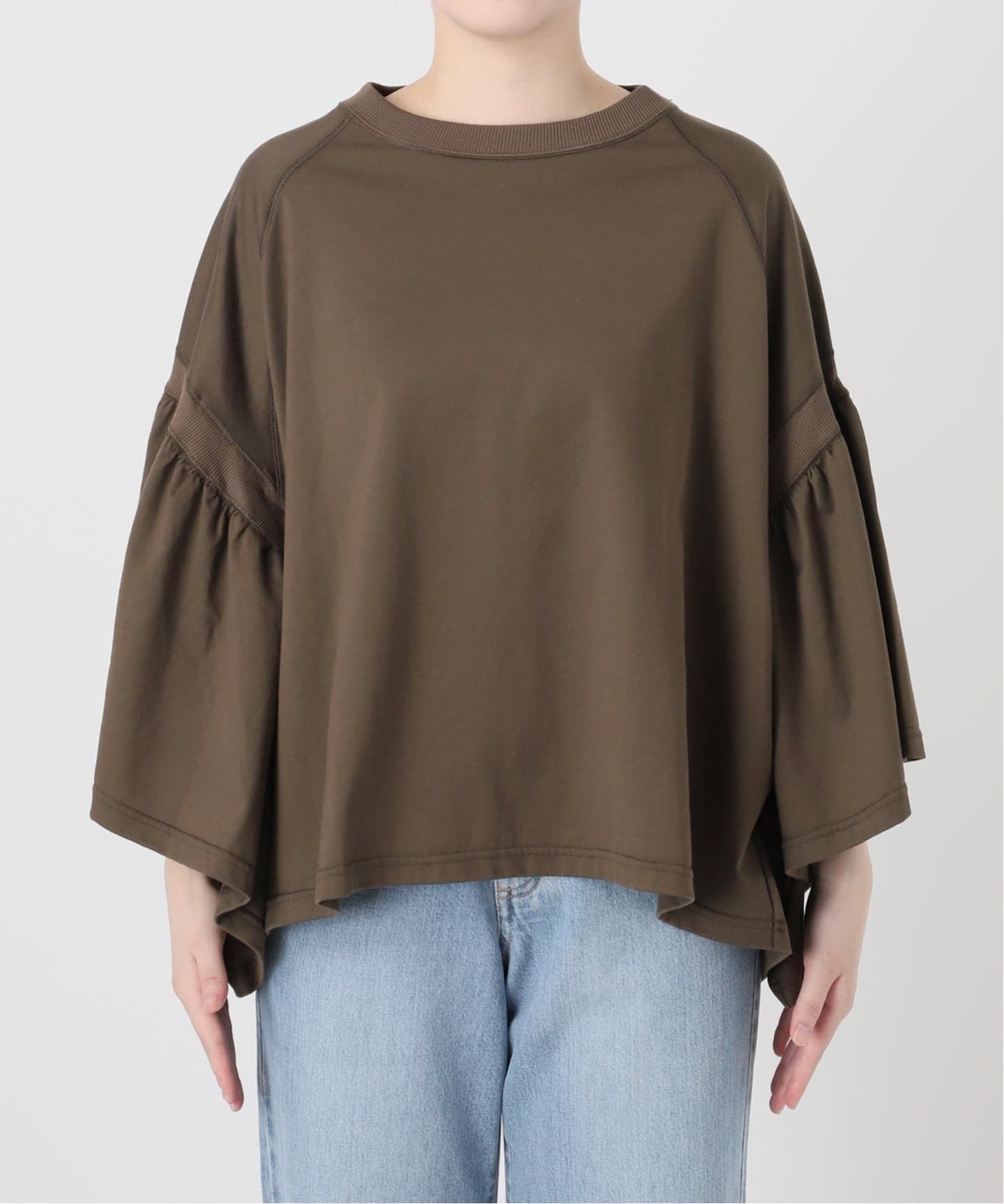 コグザビックスモーク　IENAイエナ COGTHEBIGSMOKE/コグザビッグスモーク HIBA TOP（Tシャツ