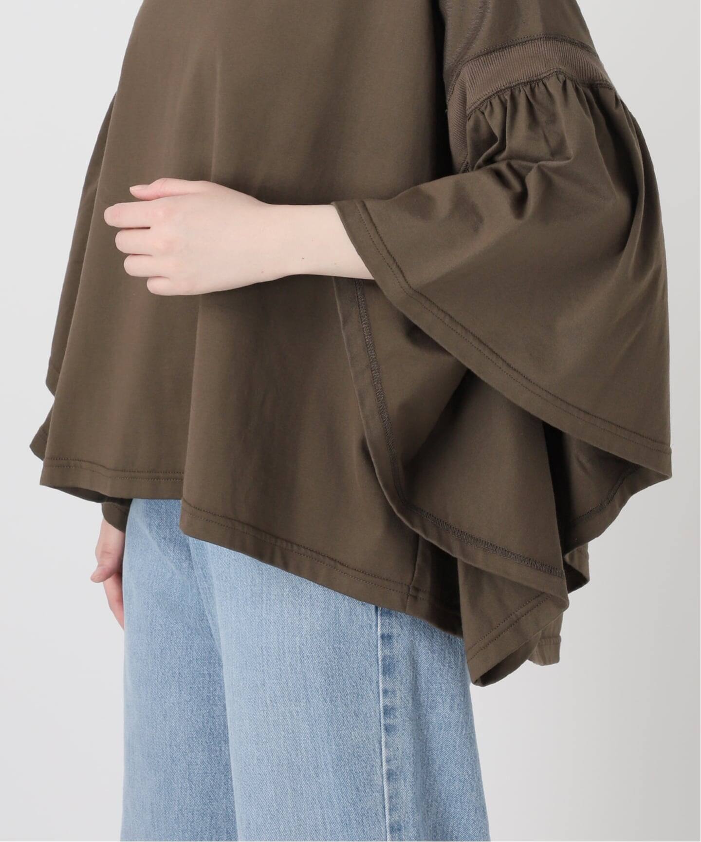 COGTHEBIGSMOKE/コグザビッグスモーク LAURA GATHERED SLV TOP
