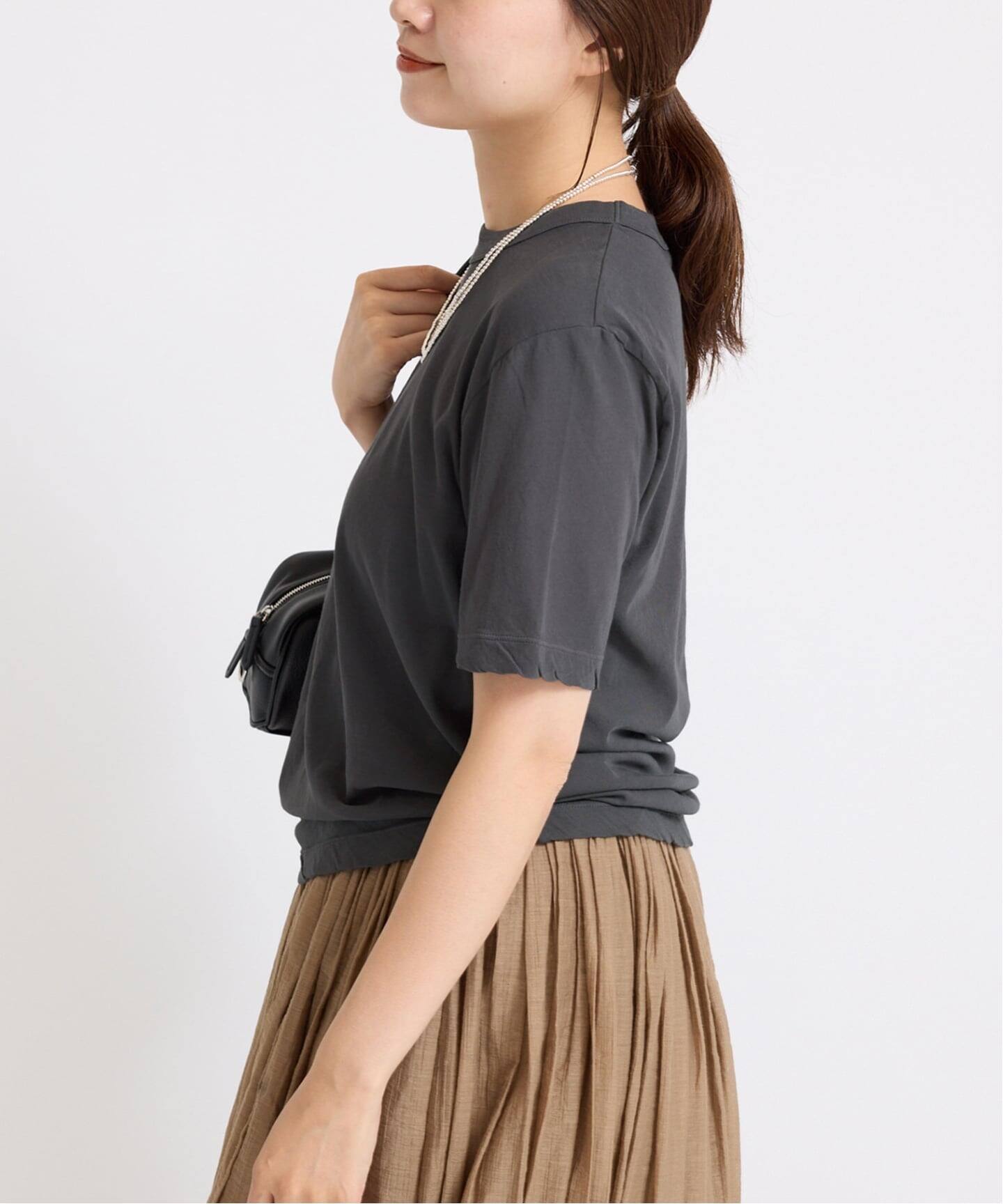 追加》ATON/エイトン 別注 FRESCA SINGLE JERSEY Tシャツ（Tシャツ