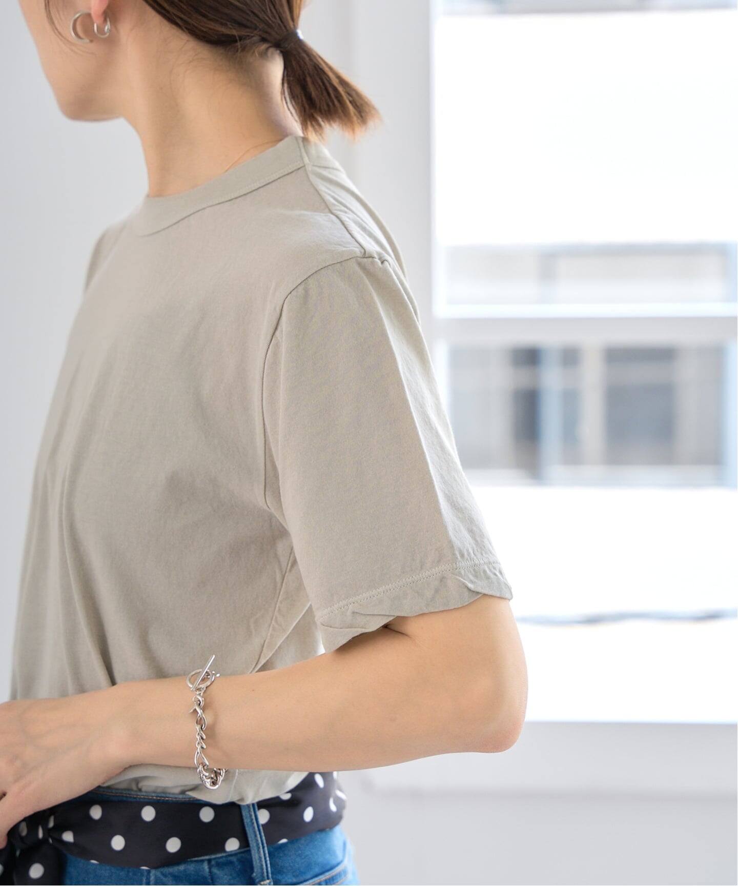 追加》ATON/エイトン 別注 FRESCA SINGLE JERSEY Tシャツ（T