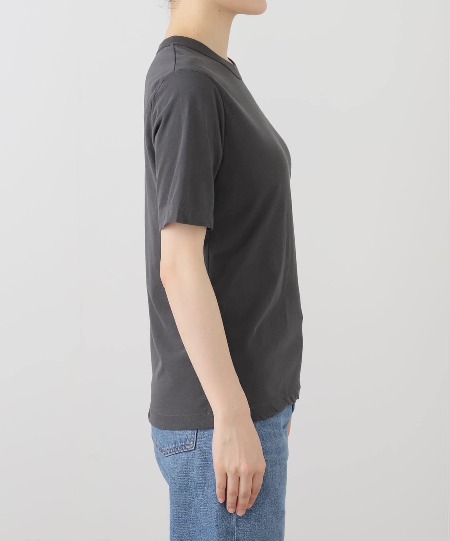 Tシャツ　イエナ　エイトン 追加》ATON/エイトン 別注 FRESCA SINGLE JERSEY Tシャツ（T