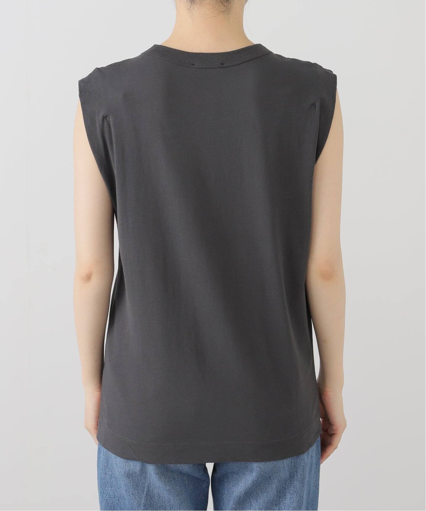 追加》ATON/エイトン FRESCA SINGLE JERSEY ノースリーブ（Tシャツ