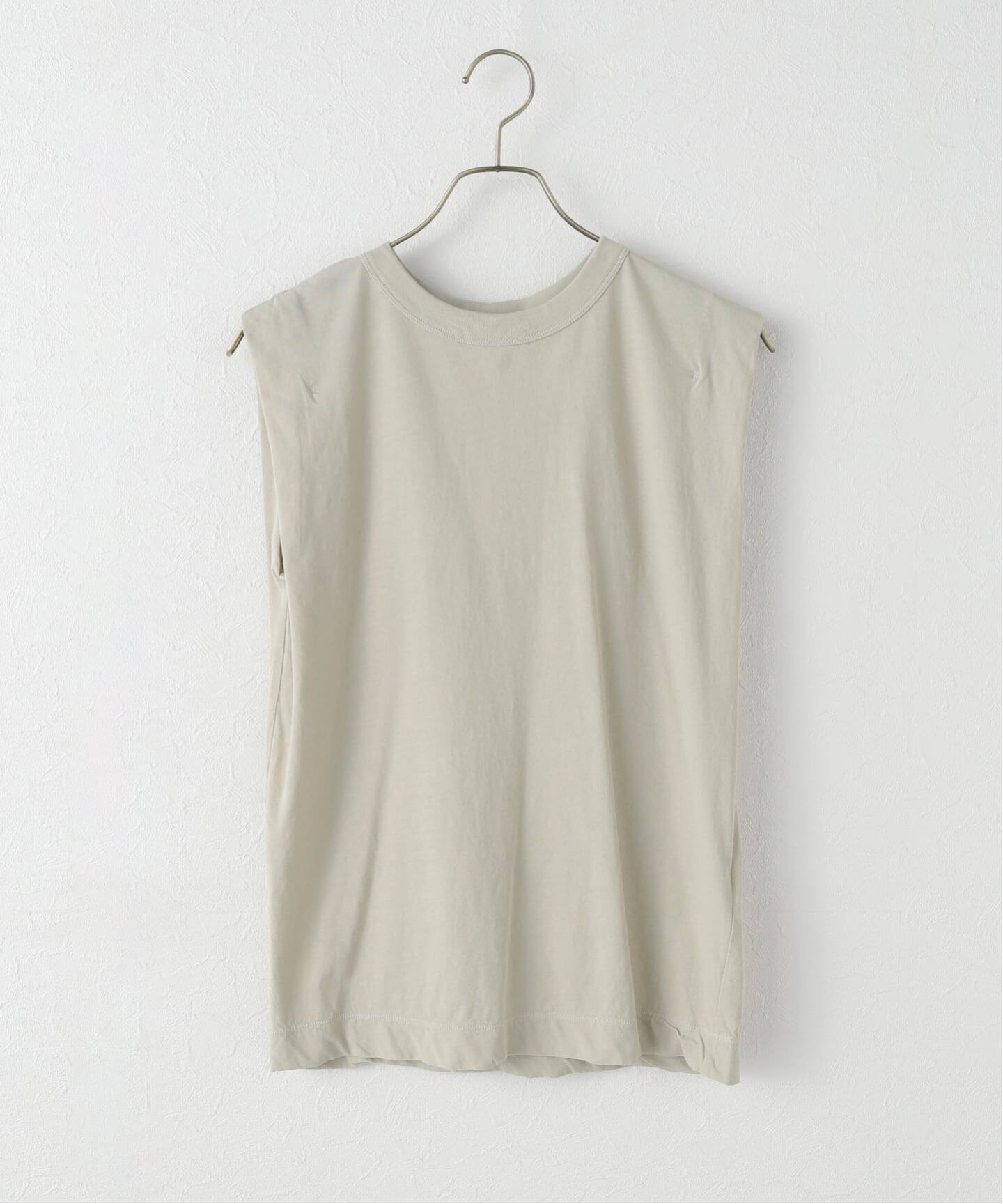 追加》ATON/エイトン FRESCA SINGLE JERSEY ノースリーブ（Tシャツ