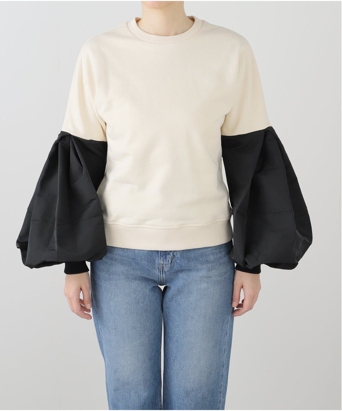 NINA RICCI/ニナ リッチ TWISTED FLEECE CN COCOON/S カットソー