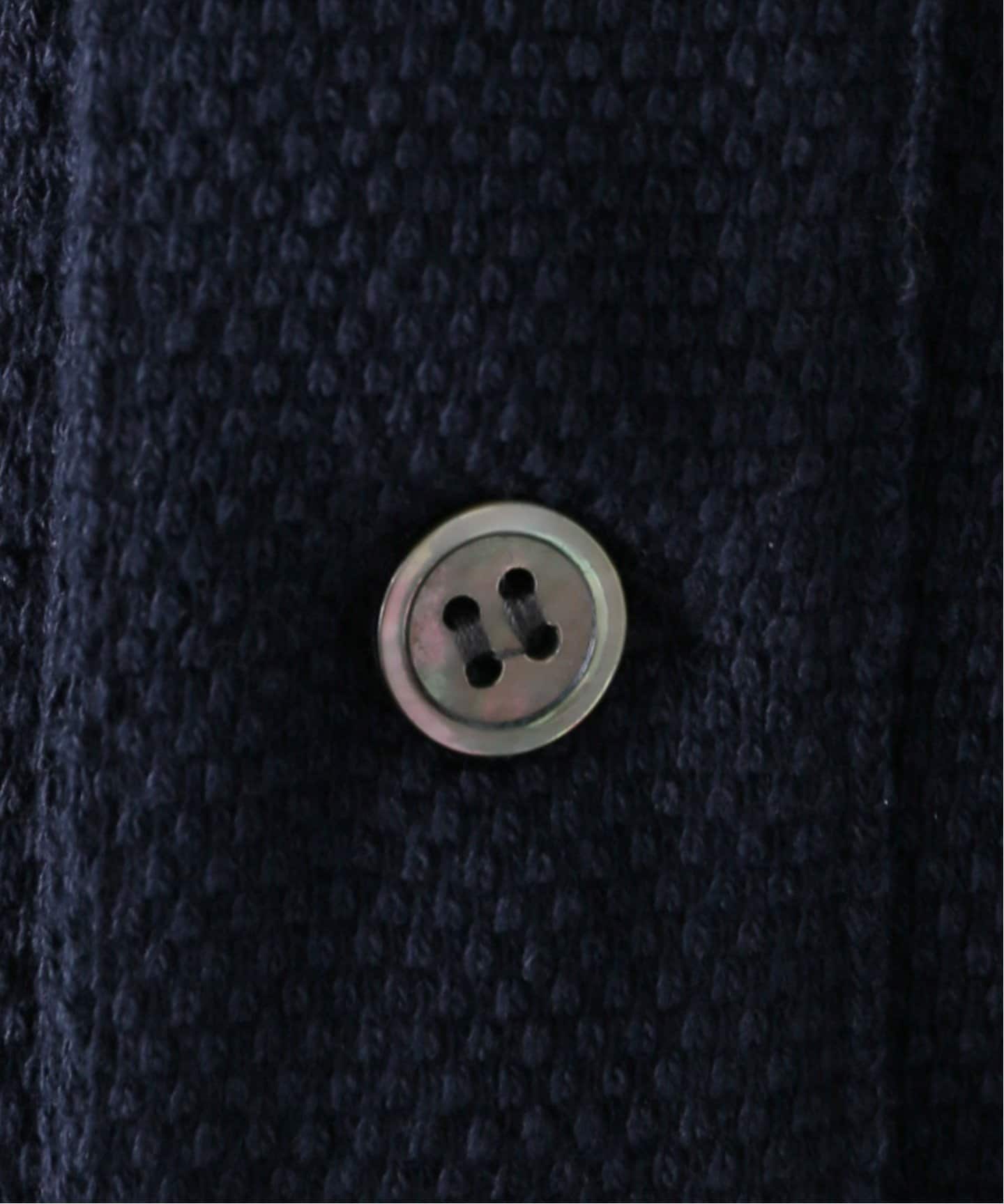 INSCRIRE◆25SS/Big Polo Shirt/ポロシャツ/S/コットン/NVY/I25SS-BC102// IENA ポロシャツ ポロ INSCRIRE/アンスクリア Big Polo Shirt