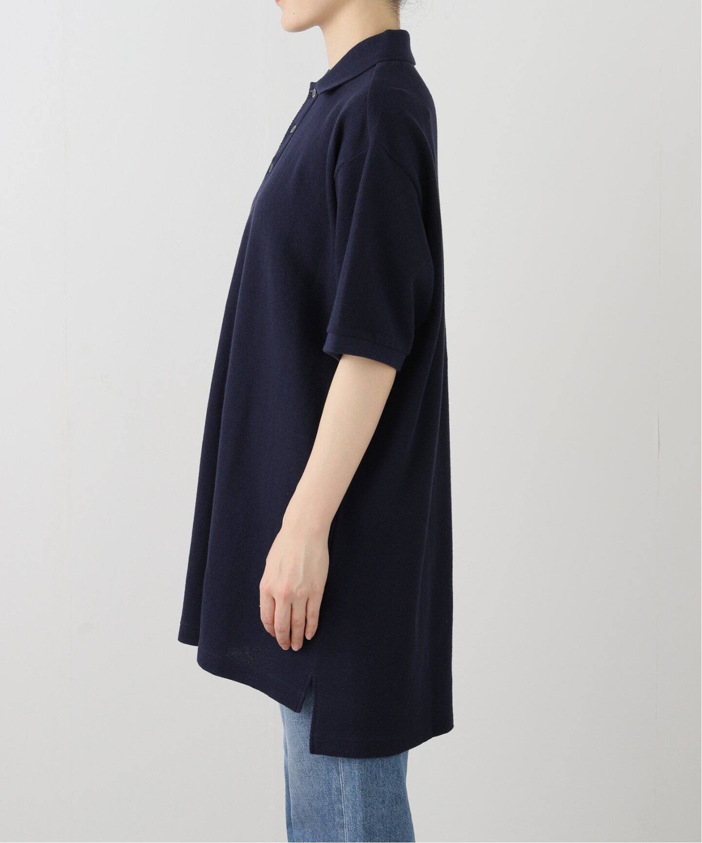 INSCRIRE/アンスクリア Big Polo Shirt ポロシャツ I25SS-BC102