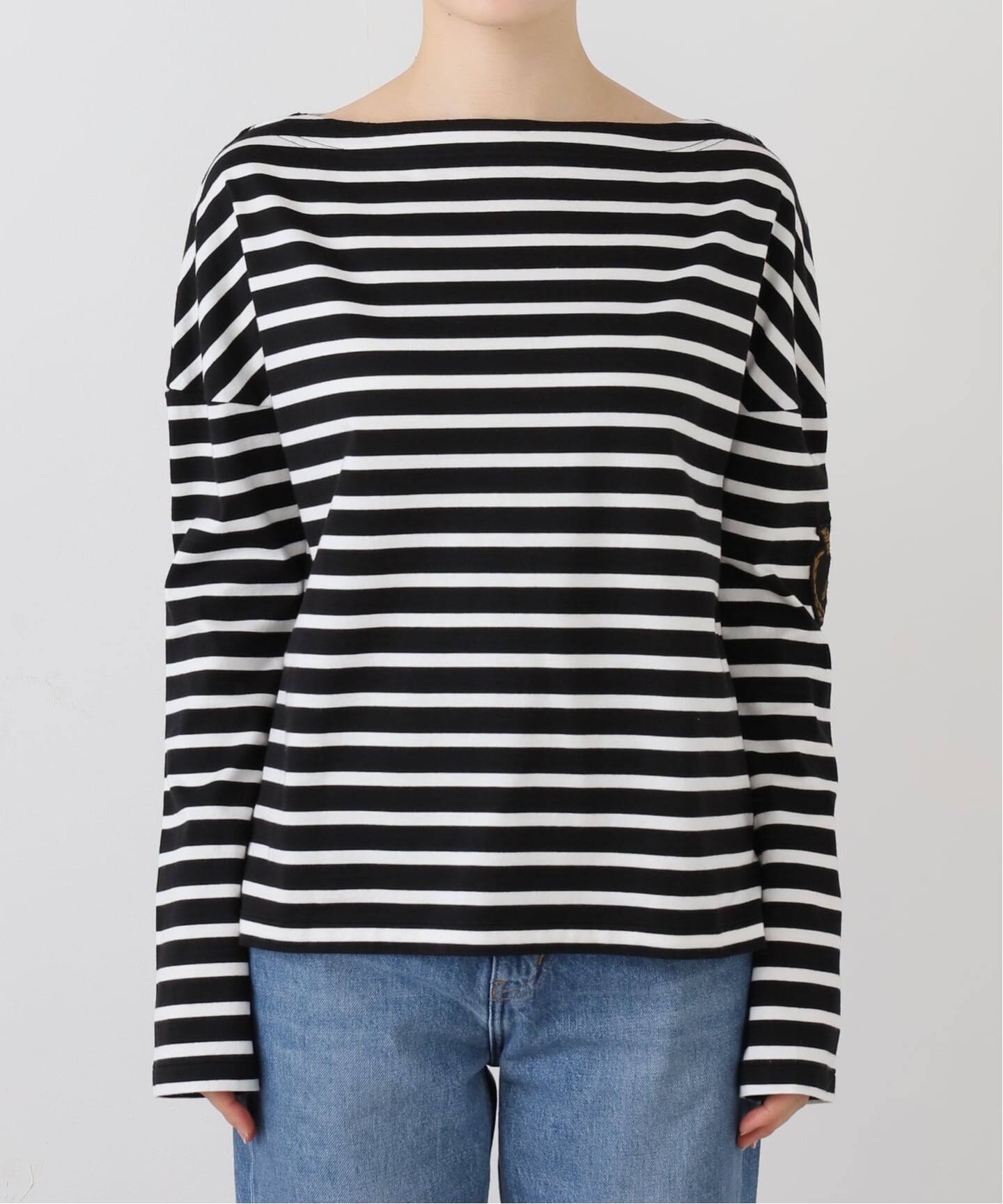 トップス MADISONBLUE BOAT NECK LS TEE MB254-7008 MADISONBLUE/マディソンブルー BOAT NECK LS TEE Tシャツ MB254-7008