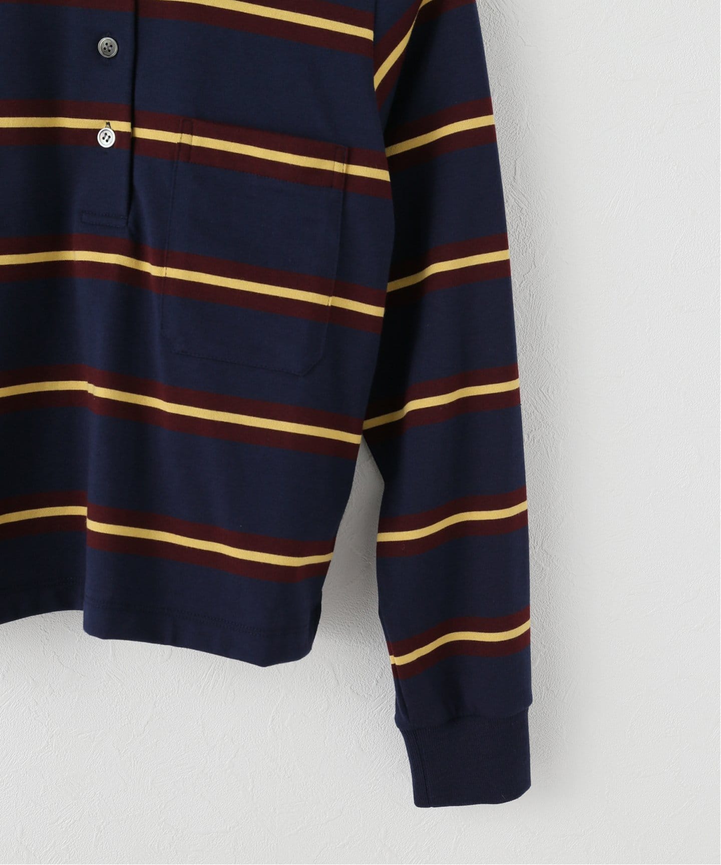 ポロシャツ ポロ INSCRIRE/アンスクリア Border Short Polo Shirt ポロシャツ I25SS-BC109 レディース INSCRIRE/アンスクリア Border Short Polo Shirt ポロシャツ
