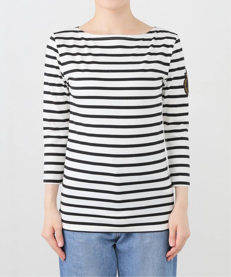MADISONBLUE/マディソンブルー BOAT NECK LS TEE COMP