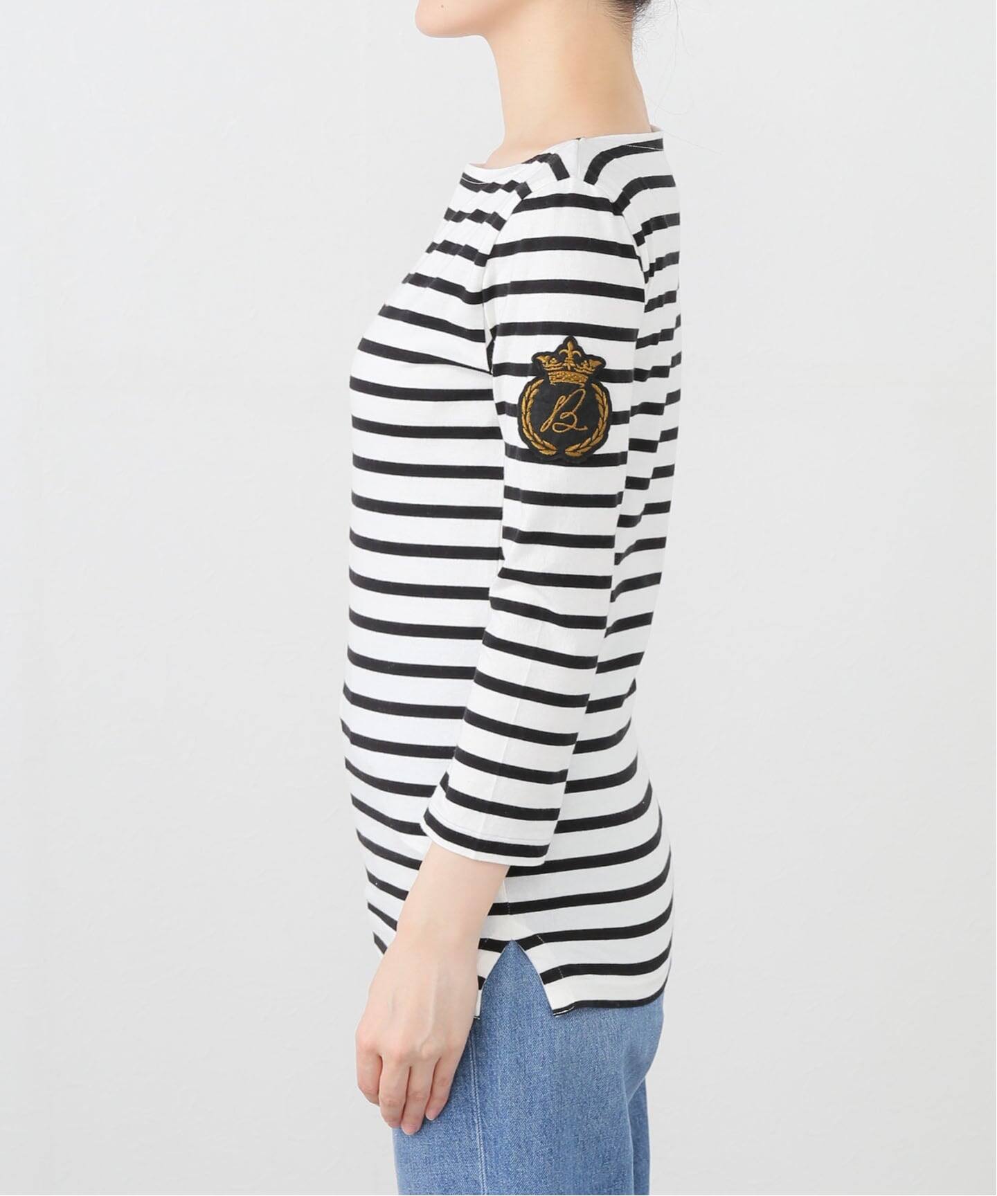 トップス MADISONBLUE BOAT NECK LS TEE MB254-7008 MADISONBLUE/マディソンブルー BOAT NECK LS TEE Tシャツ MB254-7008