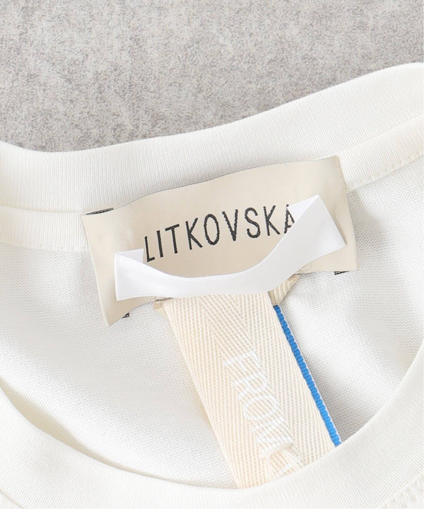 LITKOVSKA/リトコフスカ WAIST TWISTED COTTON Tshirts Tシャツ