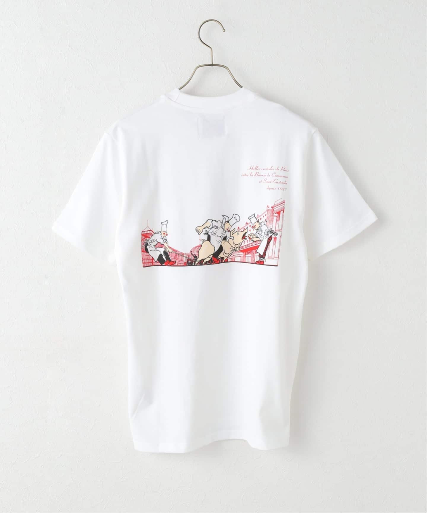 GIFT SHOP/ギフトショップ Les Halles t-shirt W Tシャツ AU