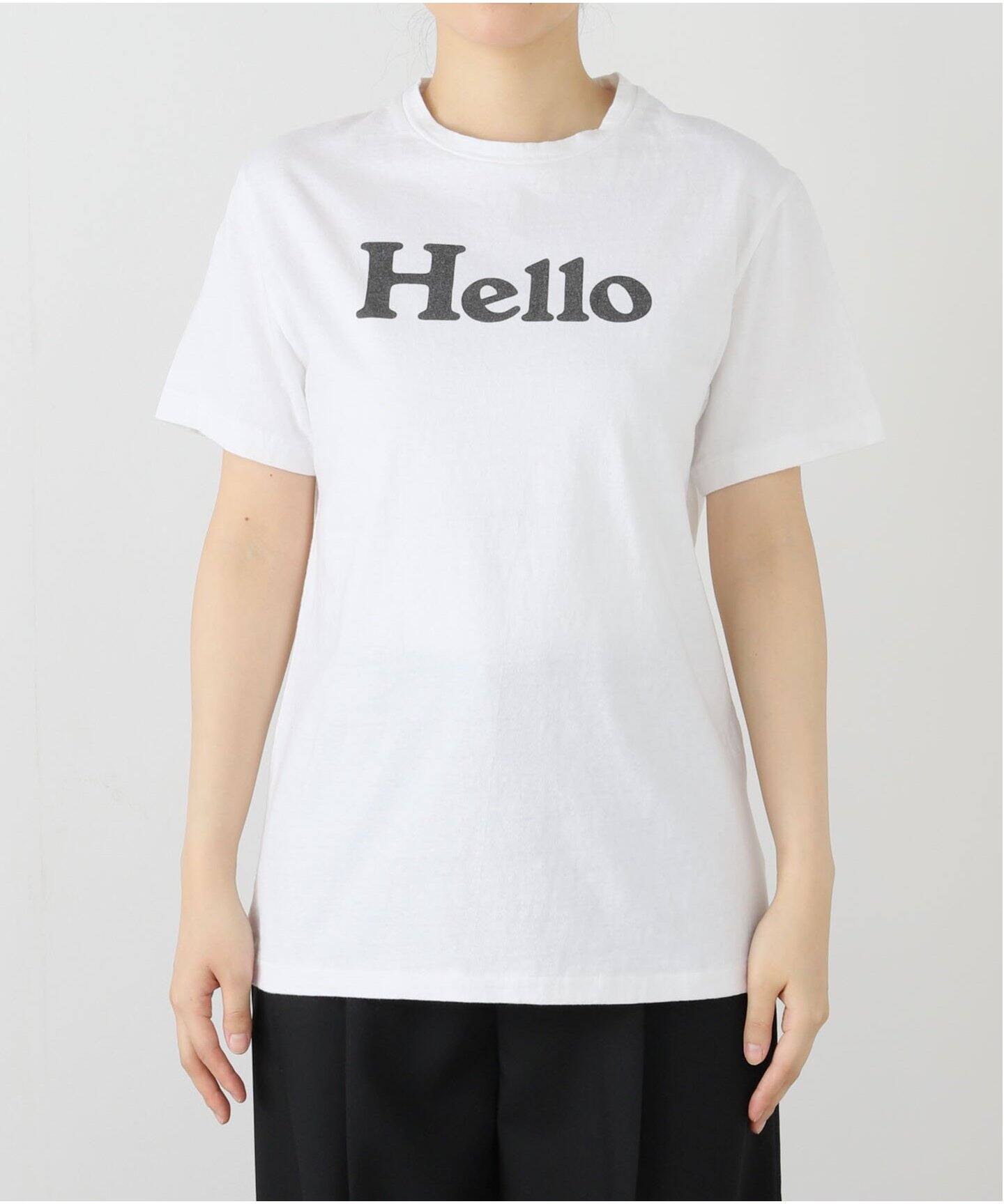 MADISONBLUE/マディソンブルー HELLO TEE Tシャツ MB000-7001（Tシャツ  