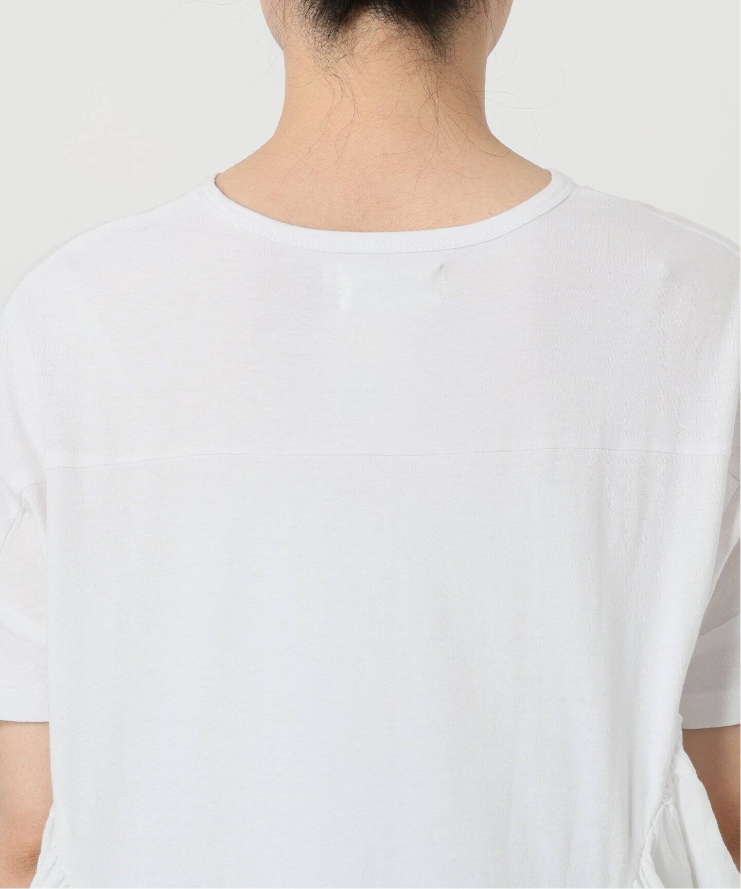 AAYUSHI/アユーシ ロングティアードフリルテールトップス（Tシャツ
