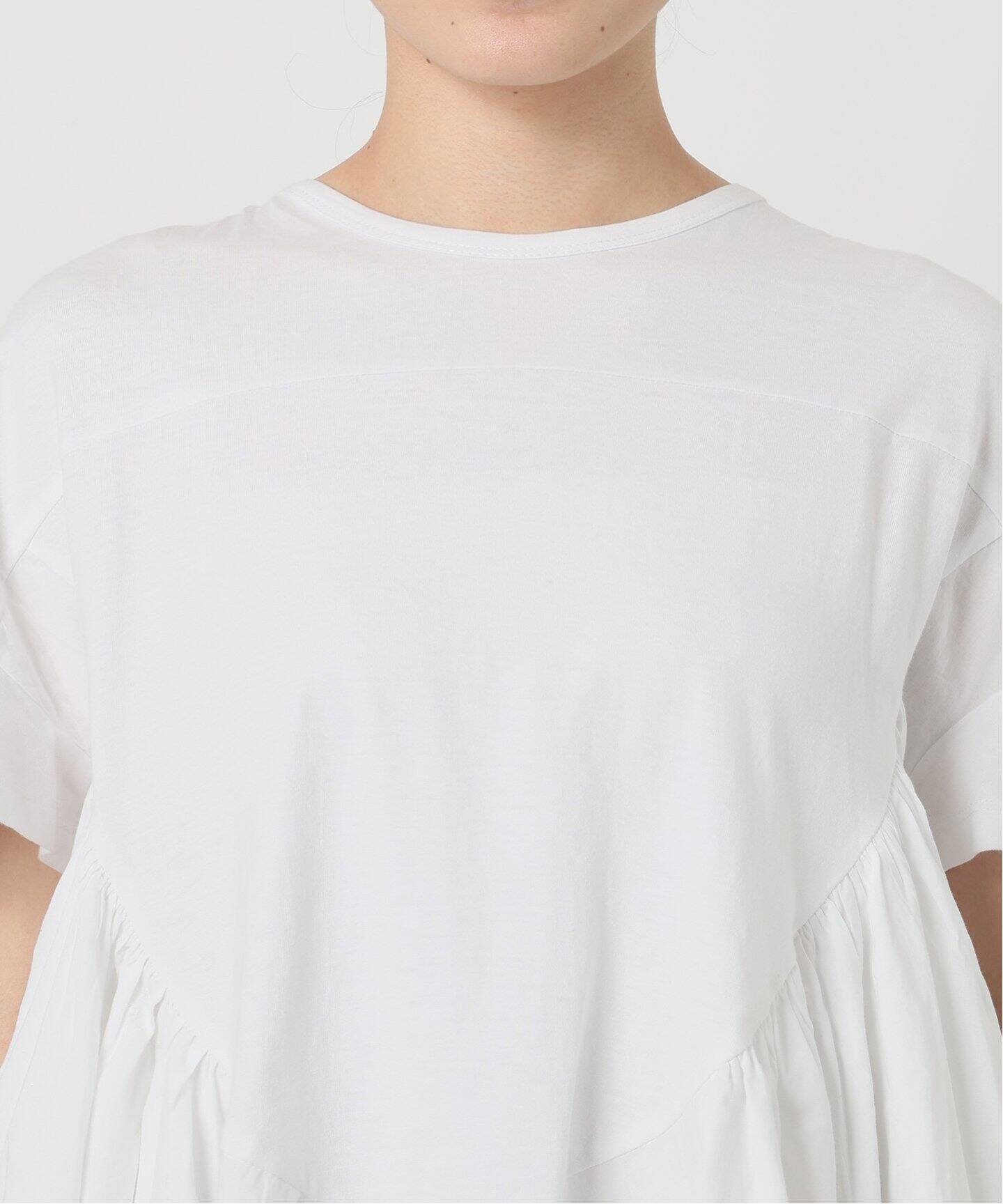 AAYUSHI/アユーシ ロングティアードフリルテールトップス（Tシャツ