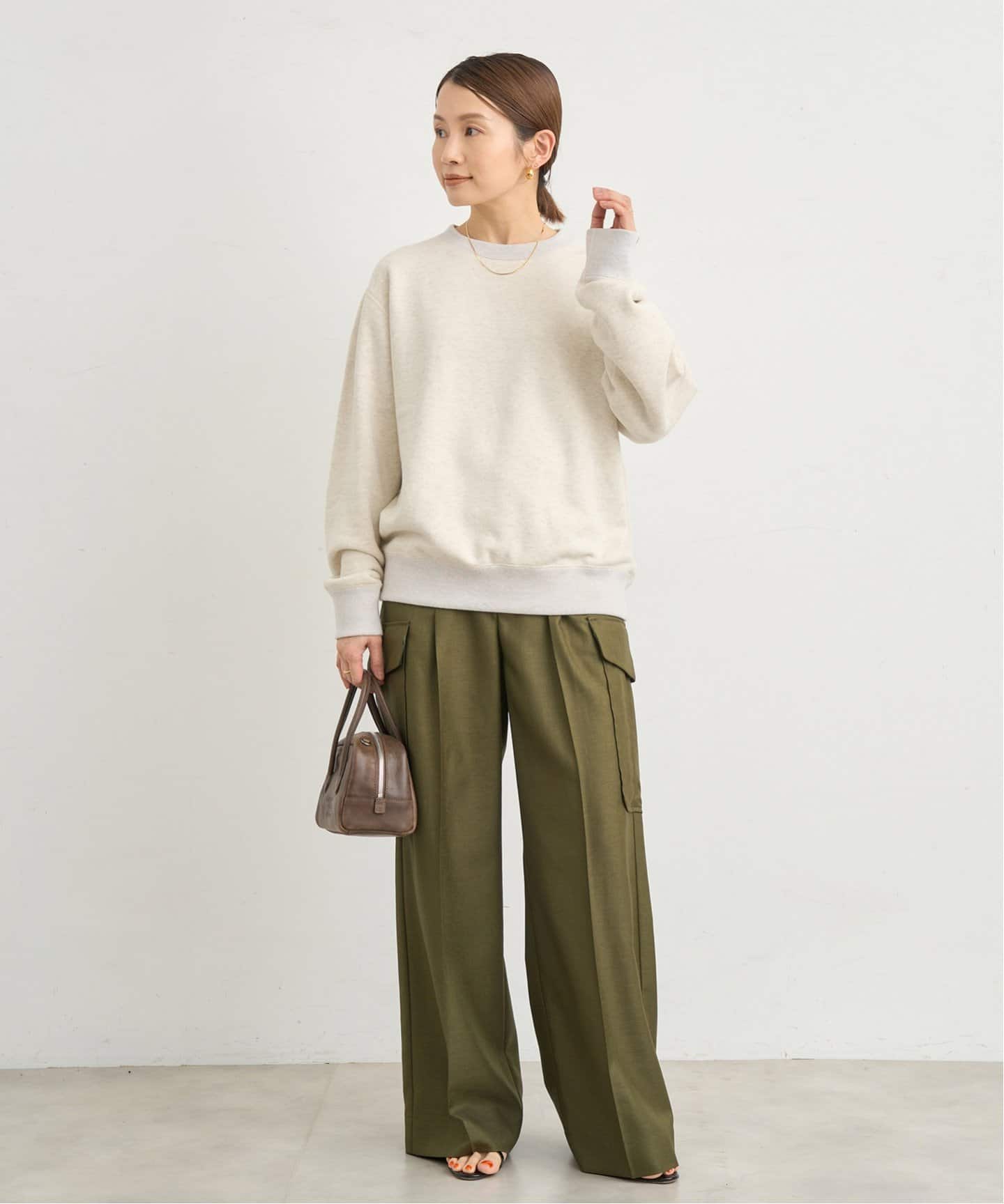 LOOPWHEELER for LOWERCASE 別注 ライトツリウラケ ルーズフィット