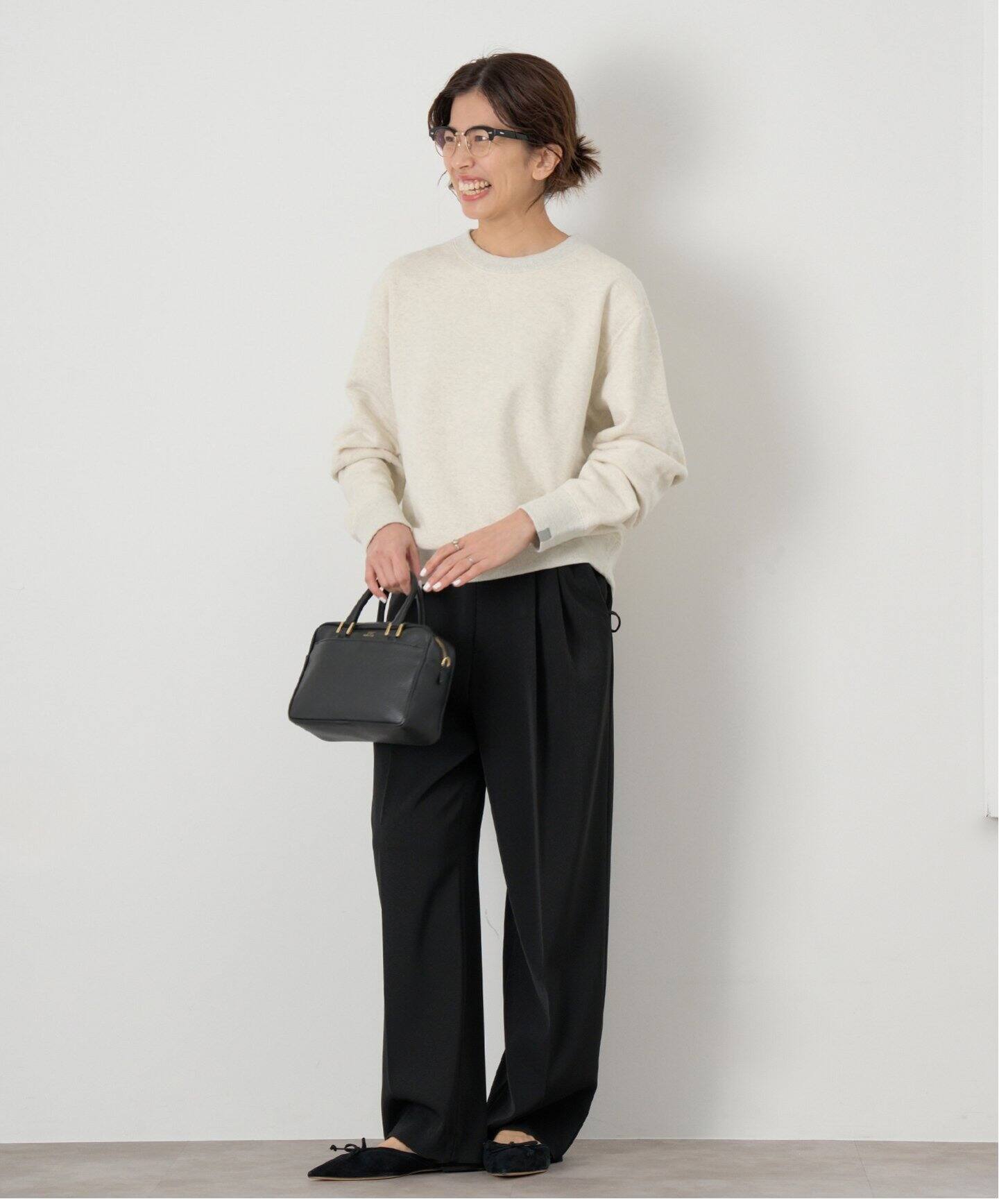 LOOPWHEELER for LOWERCASE 別注 ライトツリウラケ ルーズフィット