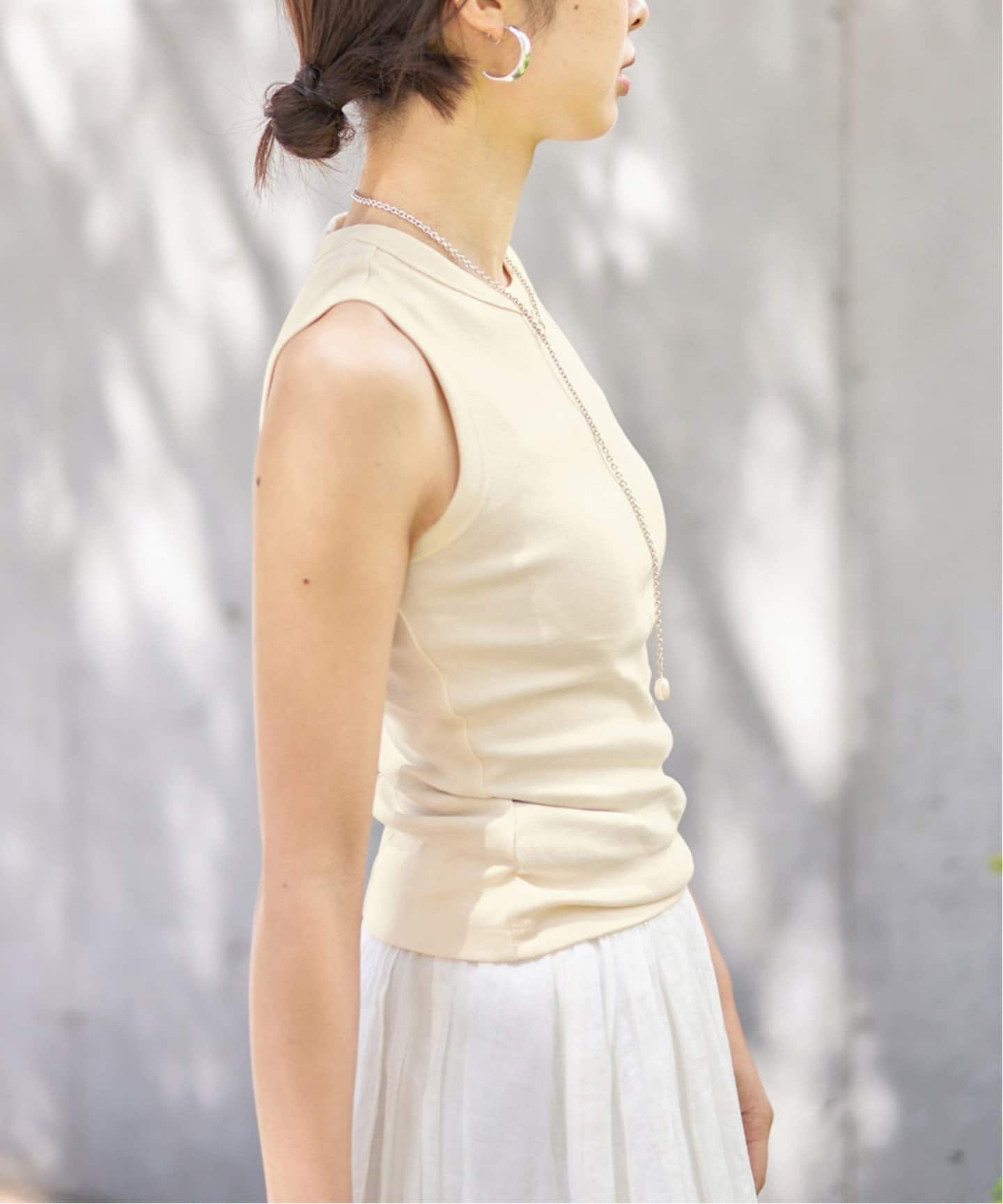 FLORE FLORE(フローレフローレ)人気 タンクトップ S FLORE FLORE/フローレフローレ ESME TANK タンクトップ（タンク