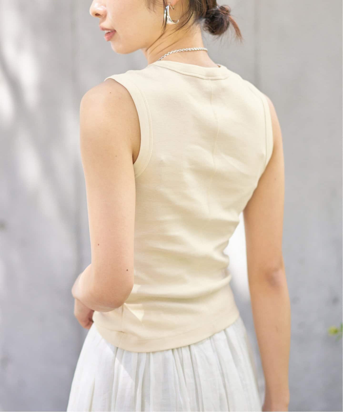 FLORE FLORE Esmé Tank in Butter Curated at Jake and Jones