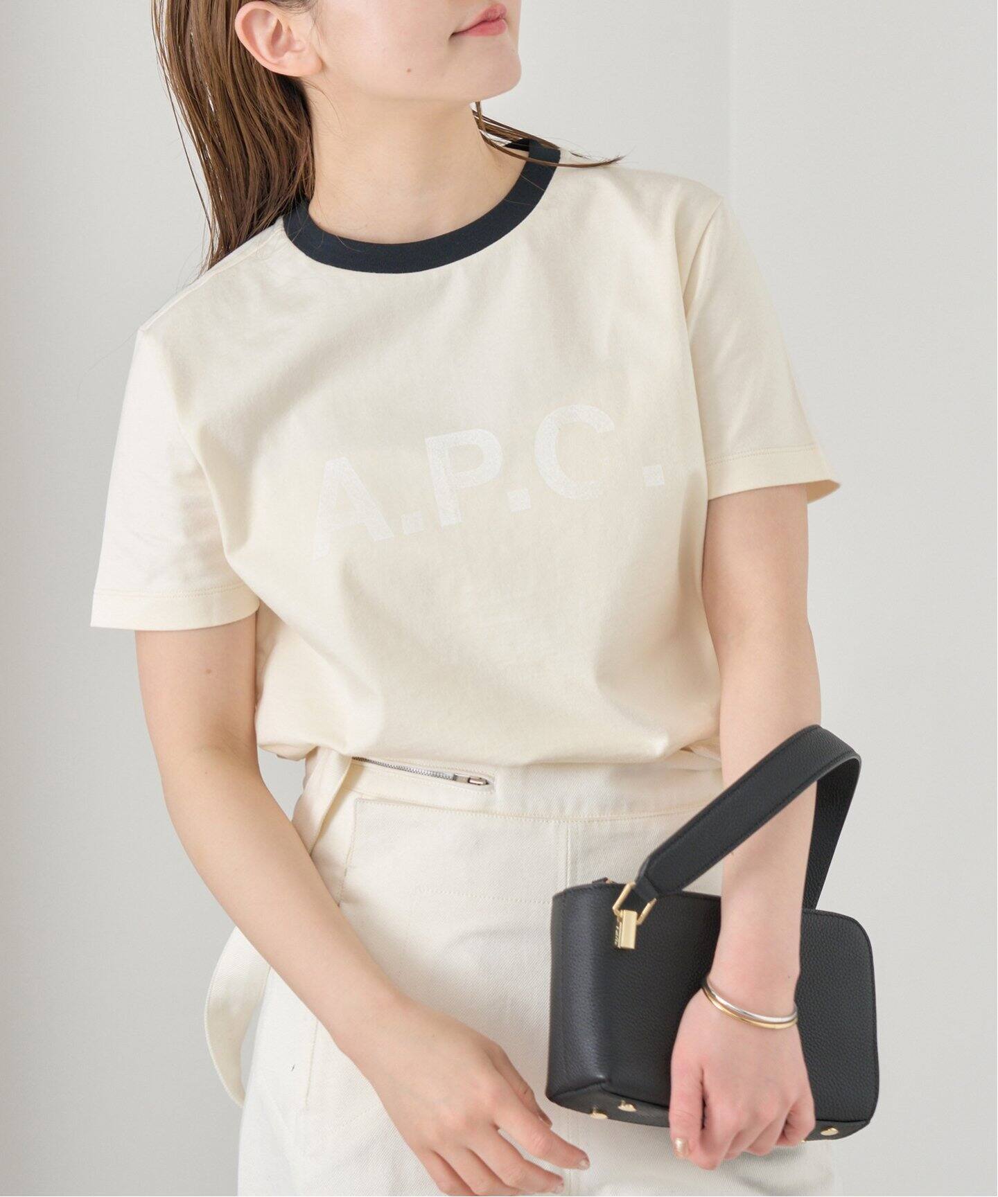 A.P.C./アー・ペー・セー 別注 リンガーTシャツ（Tシャツ