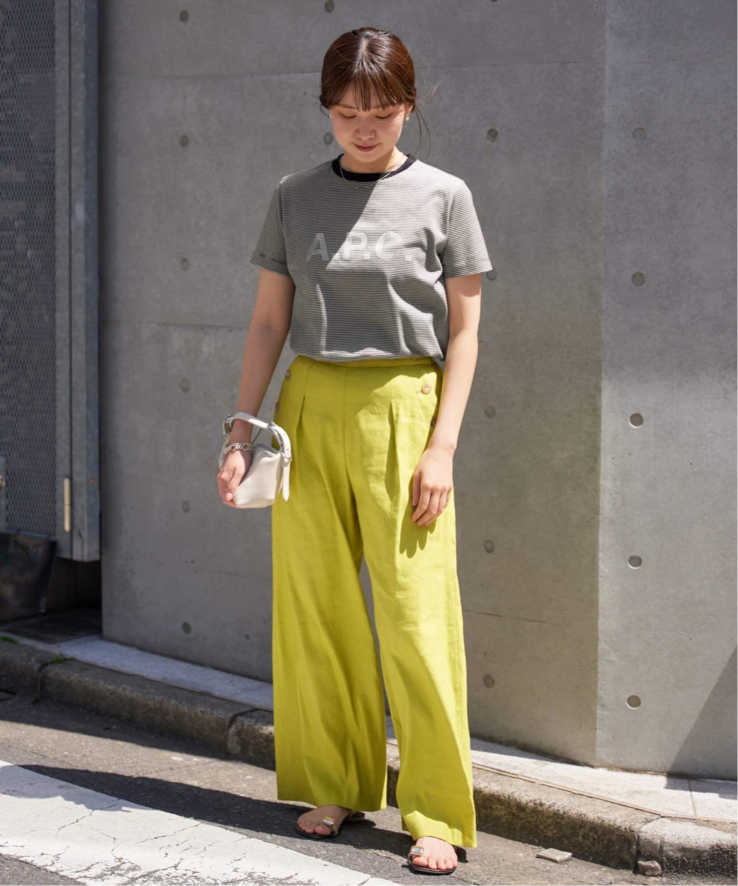 A.P.C./アーペーセー 別注 ボーダーリンガーTシャツ（Tシャツ