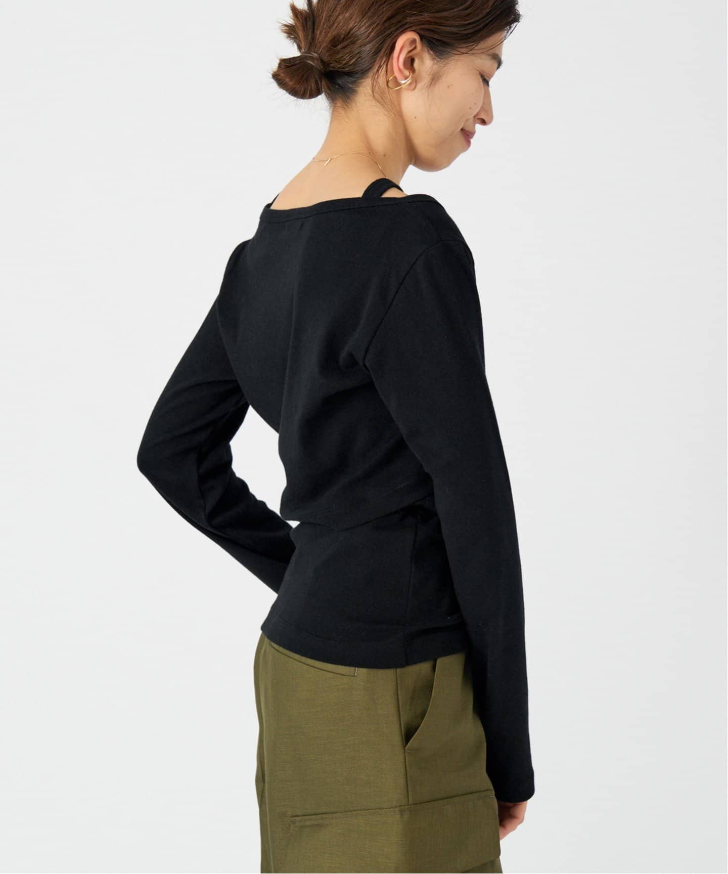ONIT/オニット SHORT LS TEE+AS CAMI（Tシャツ／カットソー）｜IENA