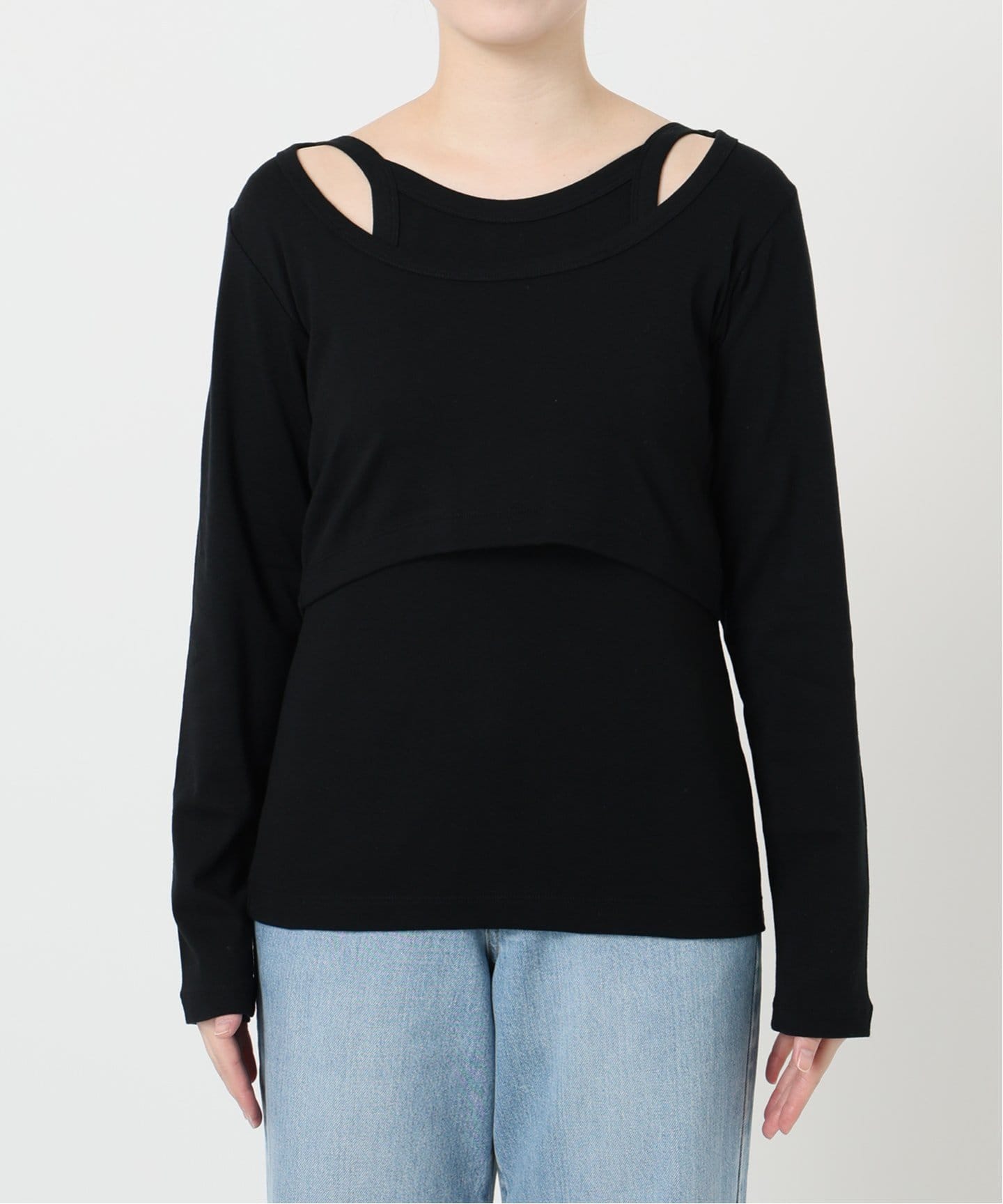 ONIT/オニット SHORT LS TEE+AS CAMI（Tシャツ／カットソー）｜IENA