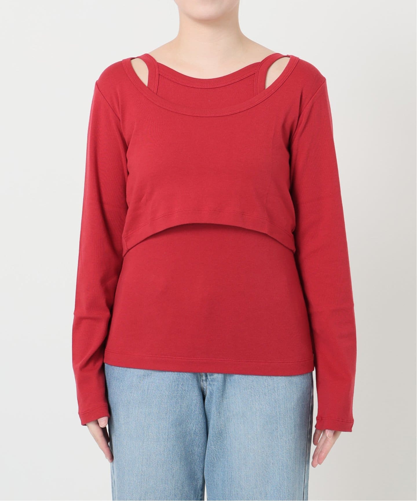 ONIT/オニット SHORT LS TEE+AS CAMI（Tシャツ／カットソー）｜IENA