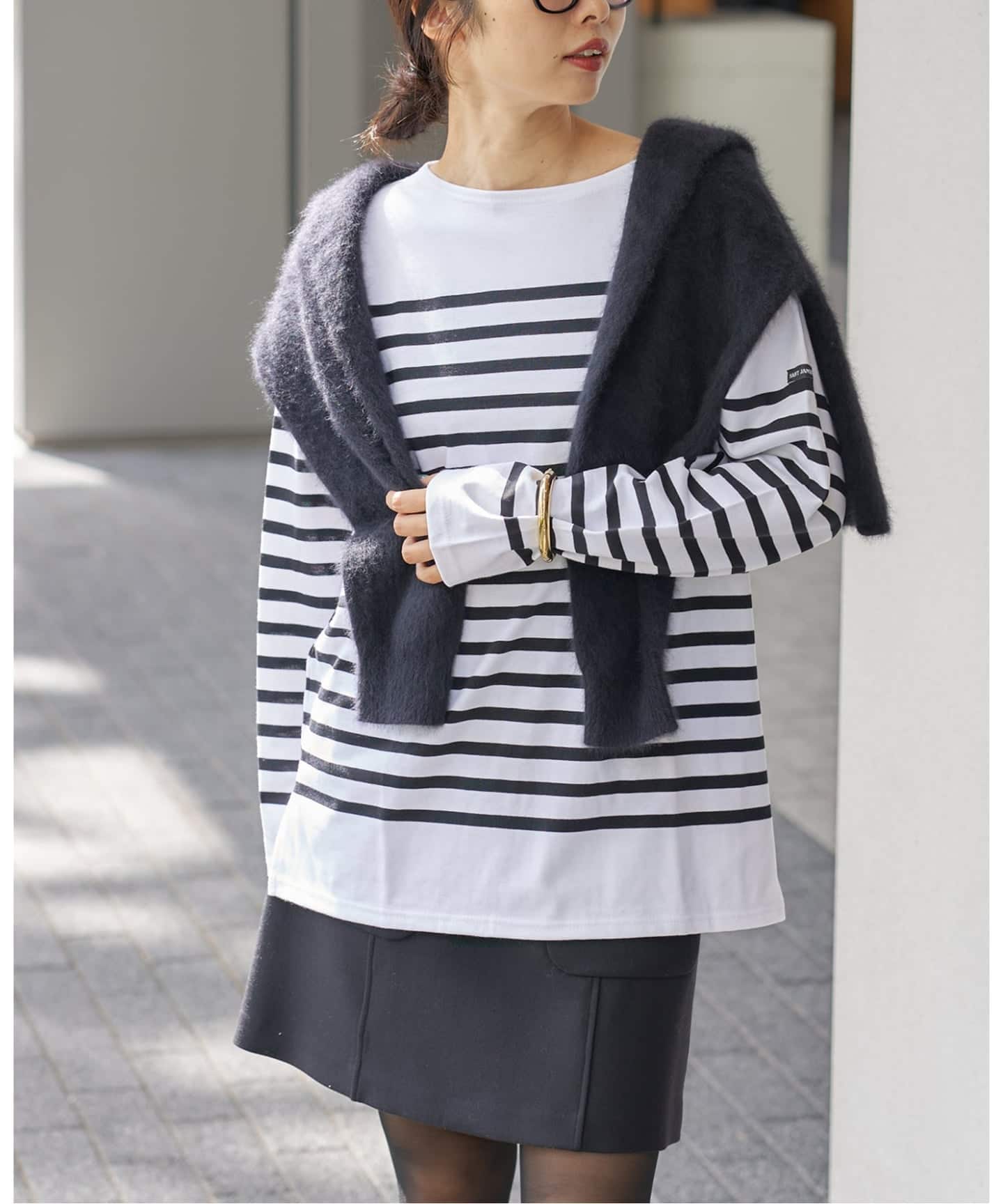 新品タグ付IENA【SAINT JAMES/セントジェームス】NAVAL SAINT JAMES/セントジェームス NAVAL Tシャツ（Tシャツ／カットソー