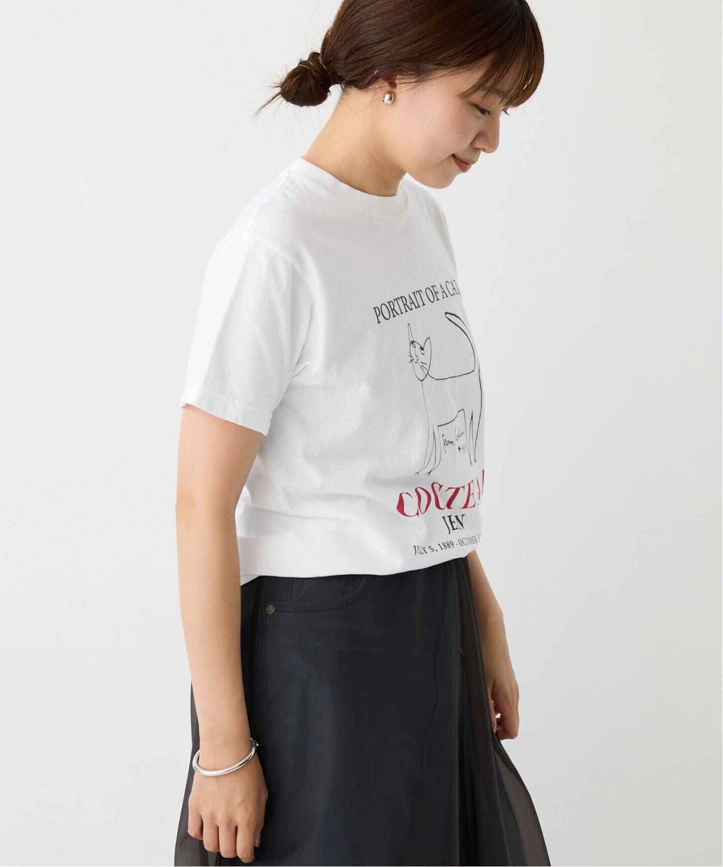 THE CULTURE CODE × Jean Cocteau 別注 CAT Tシャツ（Tシャツ