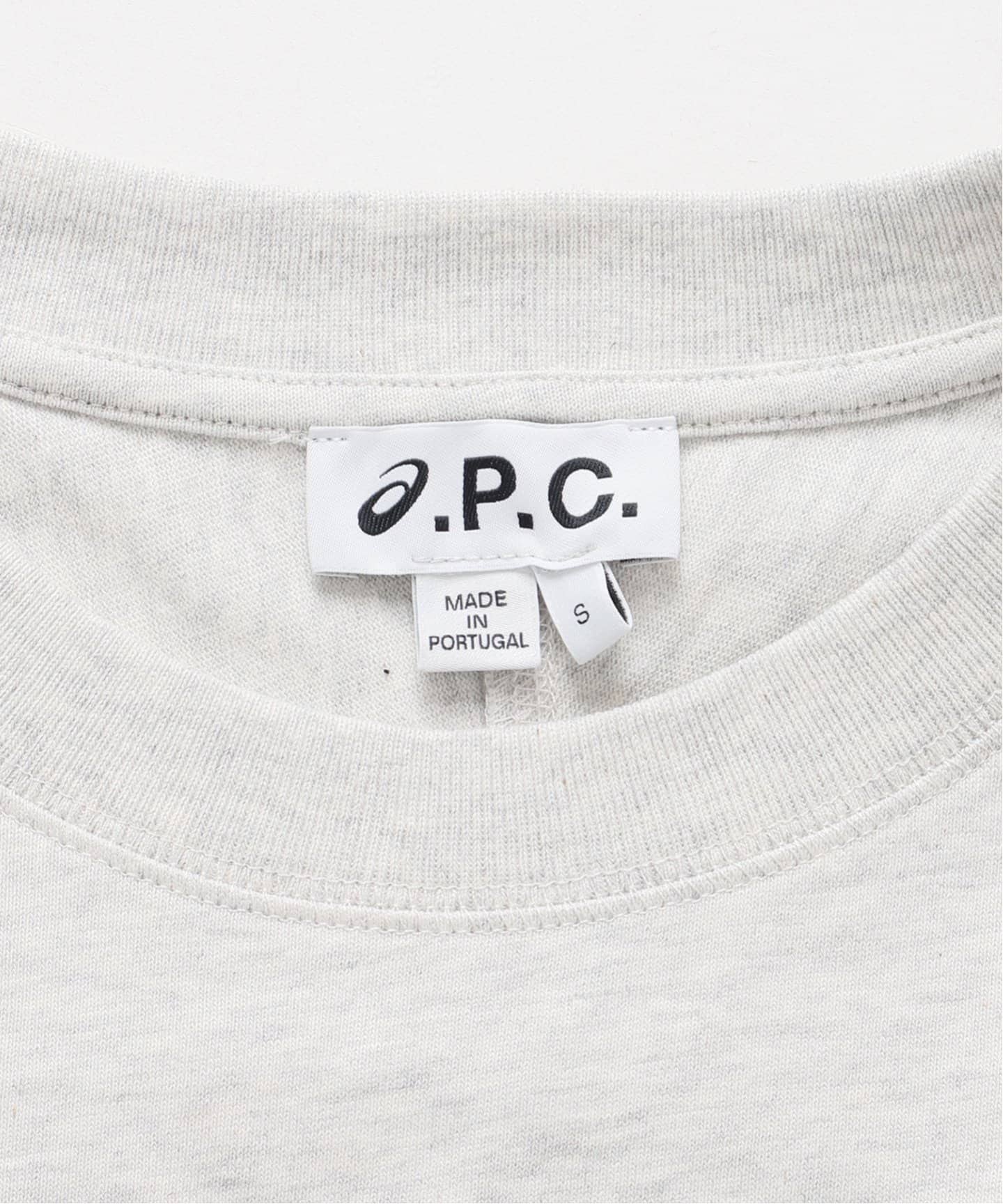 IENA A.P.C. ホワイト ロゴTシャツ　Sサイズ ニュー Outline Tシャツ｜FEMME ｜A.P.C. | アーペーセー日本