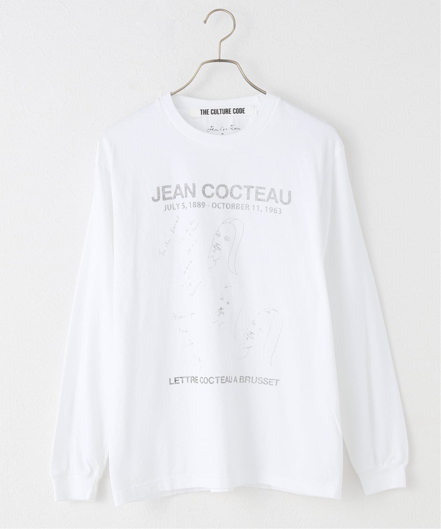 IENA THE CULTURE CODE × Jean Cocteau 別注 THE CULTURE CODE × Jean Cocteau 別注 LS Tシャツ（Tシャツ
