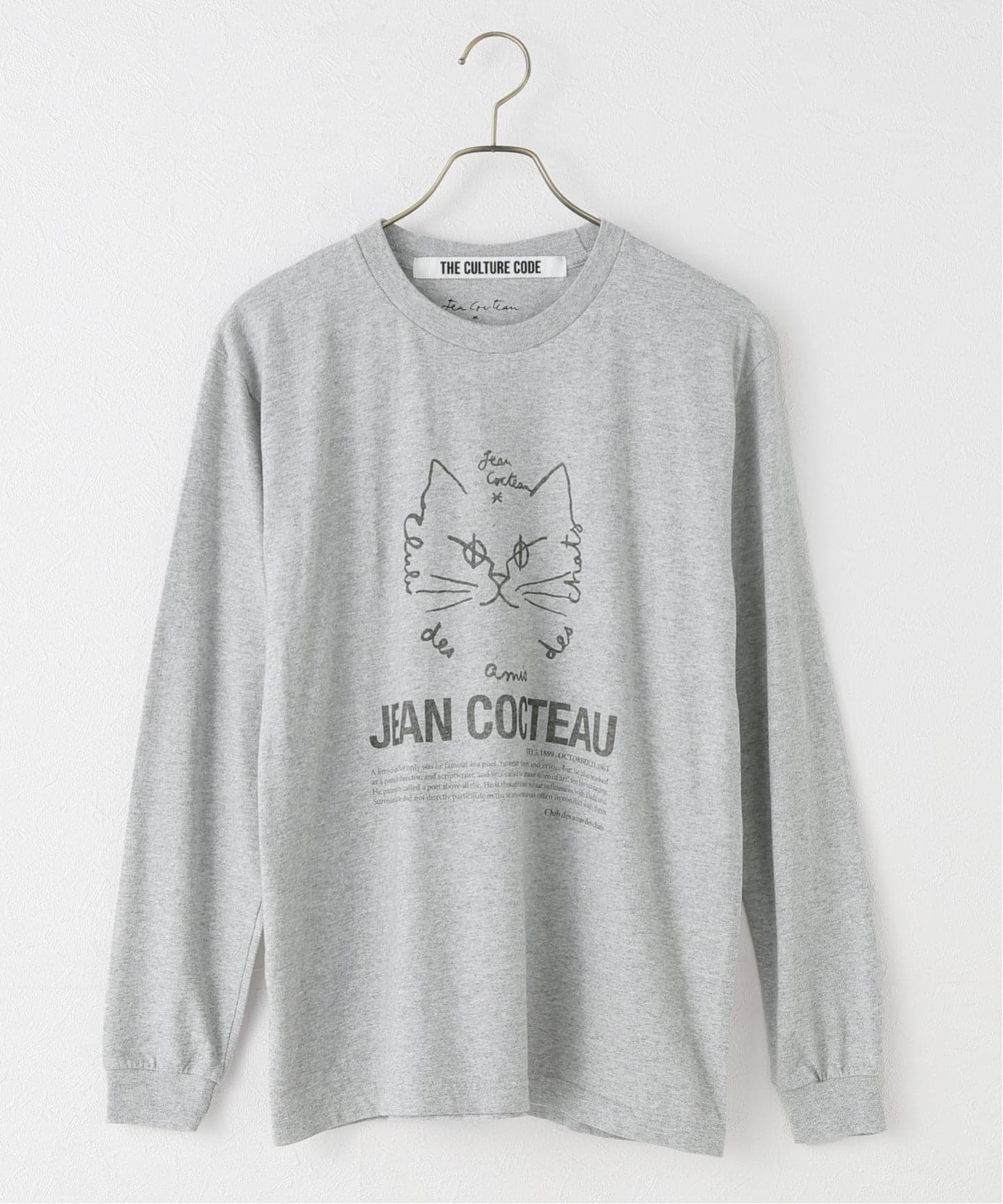 THE CULTURE CODE × Jean Cocteau 別注 LS Tシャツ（Tシャツ