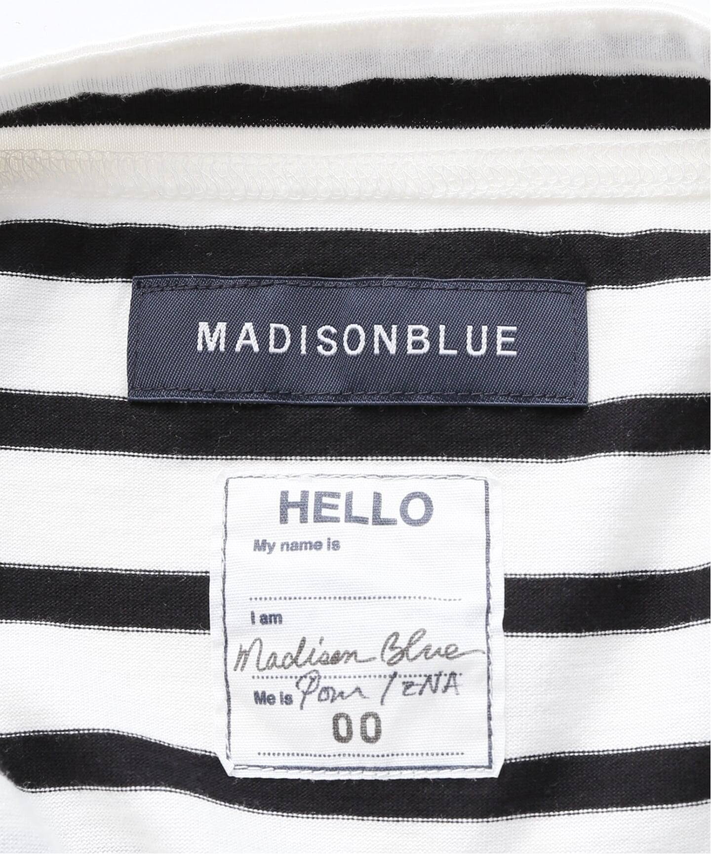 MADISONBLUE/マディソンブルー BN LS TEE BODER Tシャツ MB254-7014IN